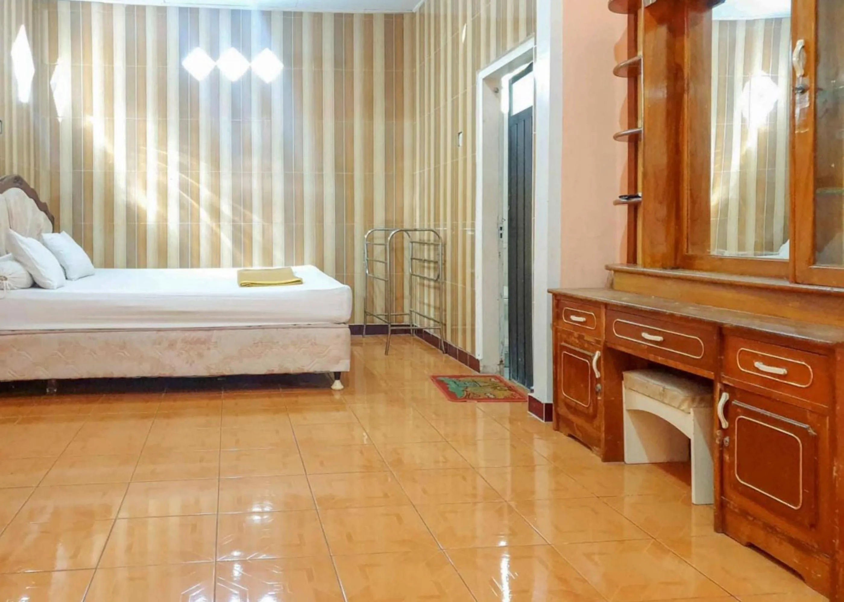 Bed in Hotel Mario Pulana Bone