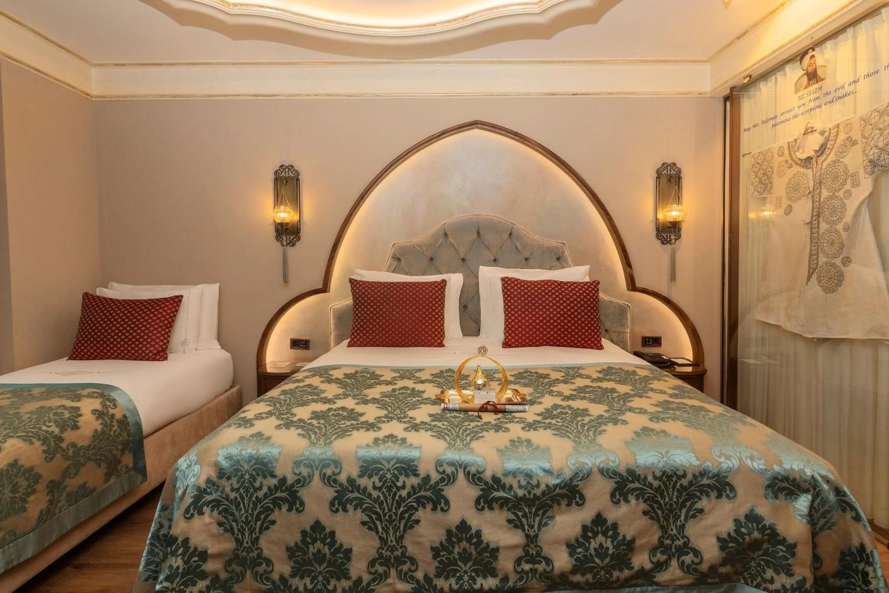 Bed in Romance Istanbul Hotel Boutique Class