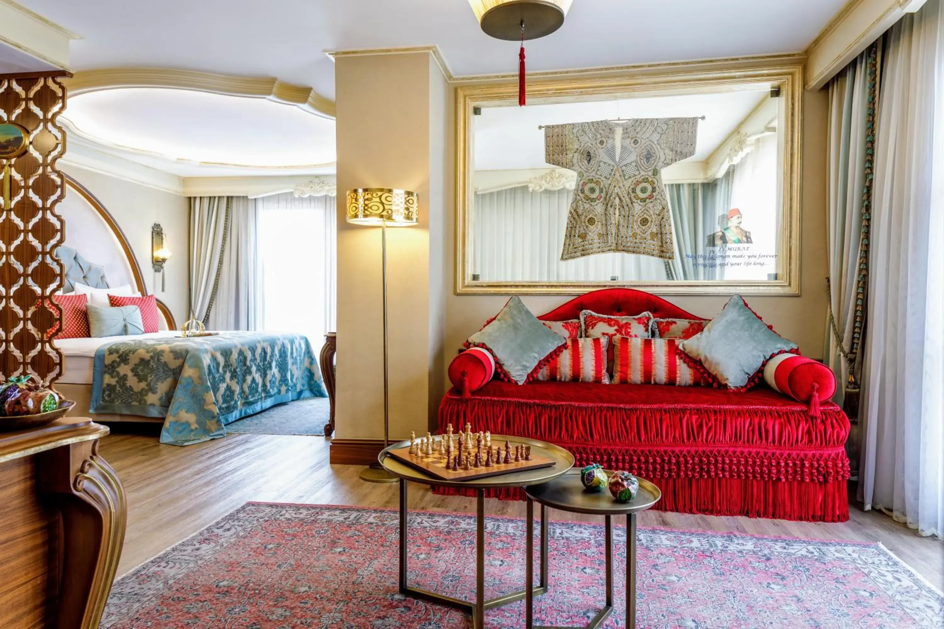 Living room, Bed in Romance Istanbul Hotel Boutique Class Living room, Bed in Romance Istanbul Hotel Boutique Class