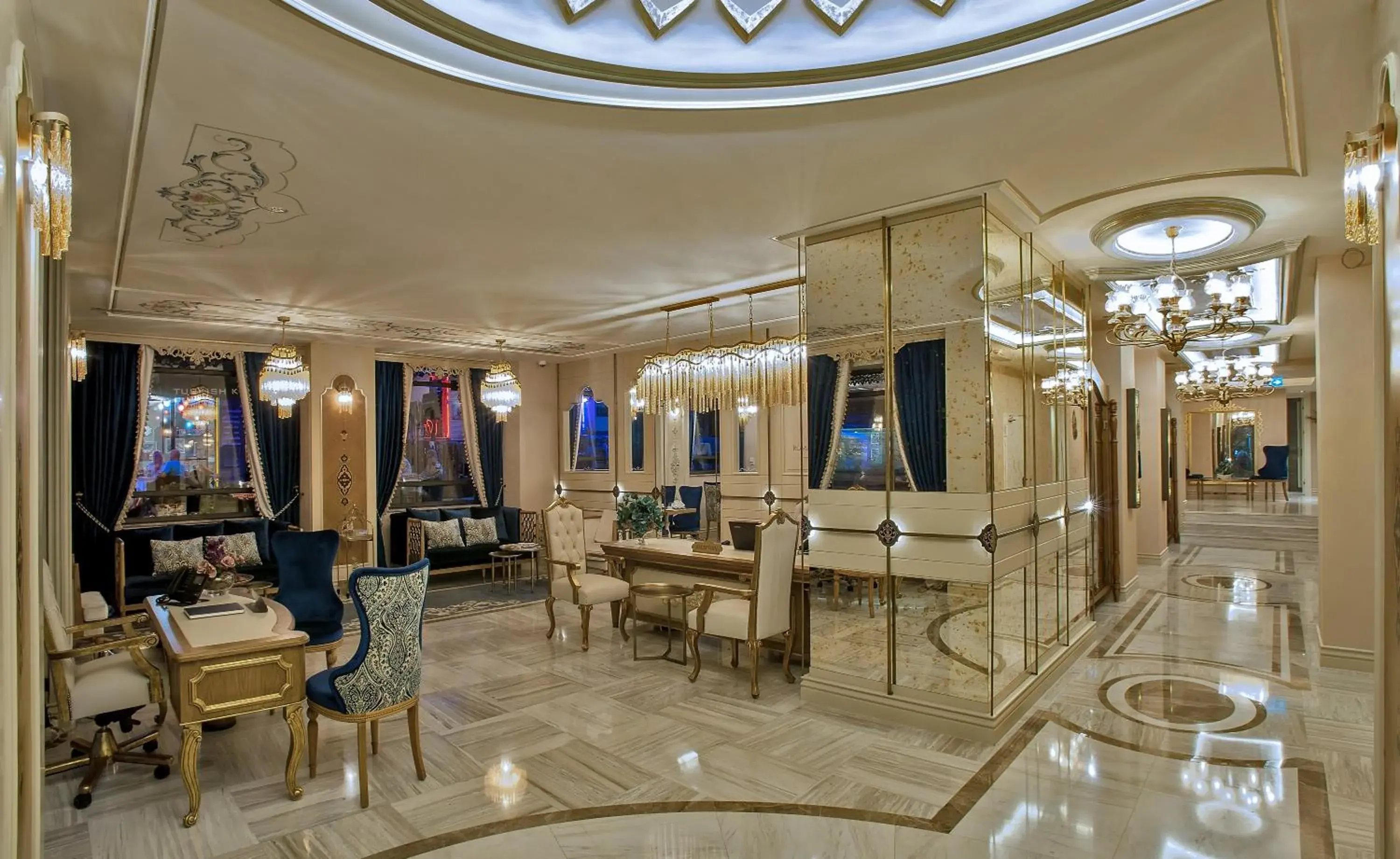 Lobby or reception in Romance Istanbul Hotel Boutique Class Lobby or reception in Romance Istanbul Hotel Boutique Class
