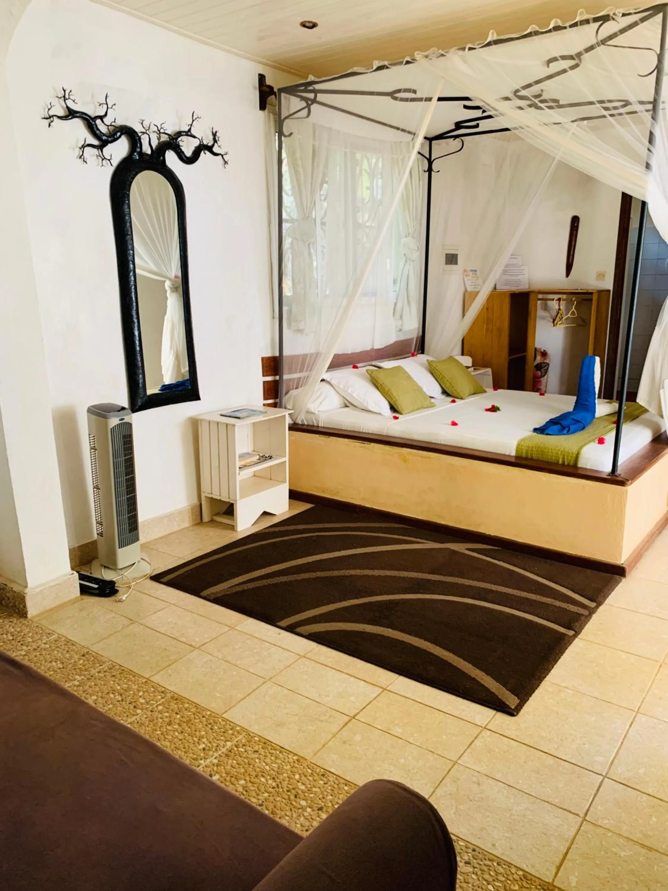Bed in Ifaty Beach Club Resort