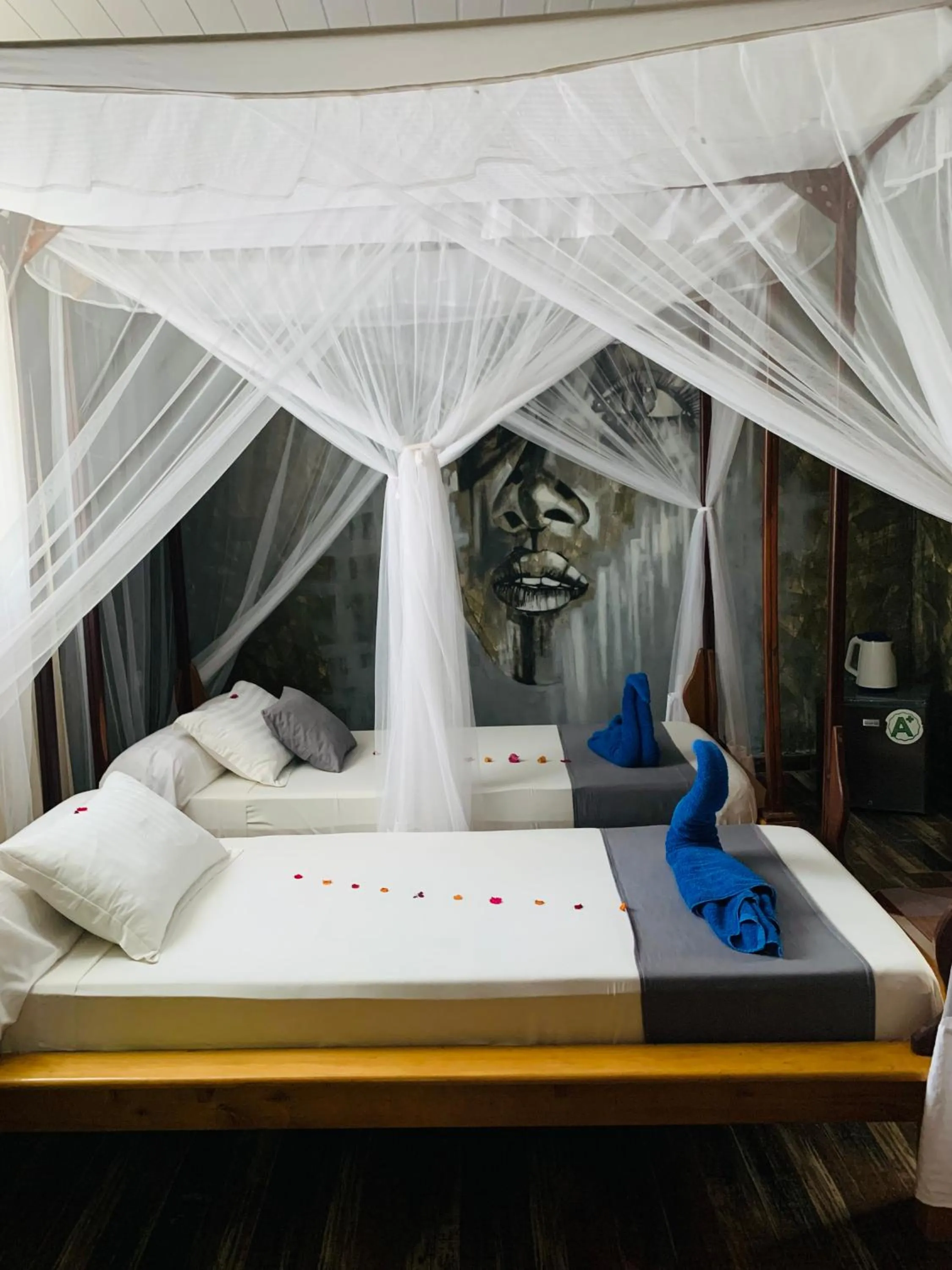 Bed in Ifaty Beach Club Resort
