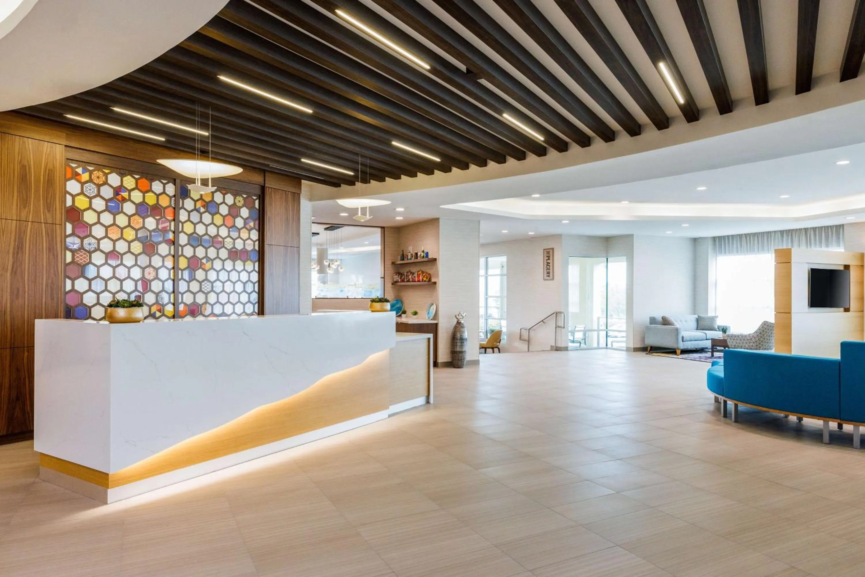 Lobby or reception in Hyatt Place San Carlos