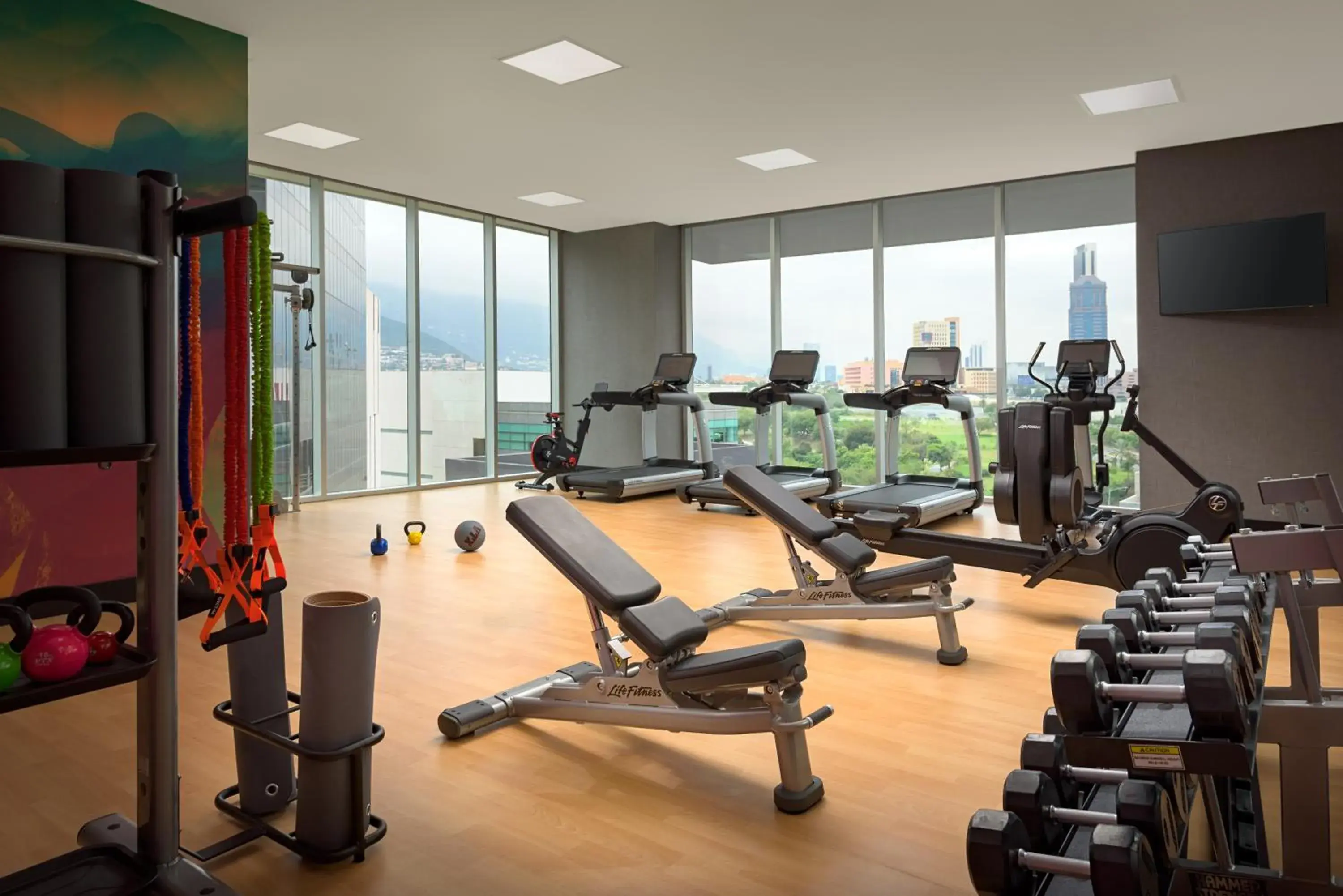 Fitness centre/facilities in Hyatt Place Monterrey Valle Fitness centre/facilities in Hyatt Place Monterrey Valle