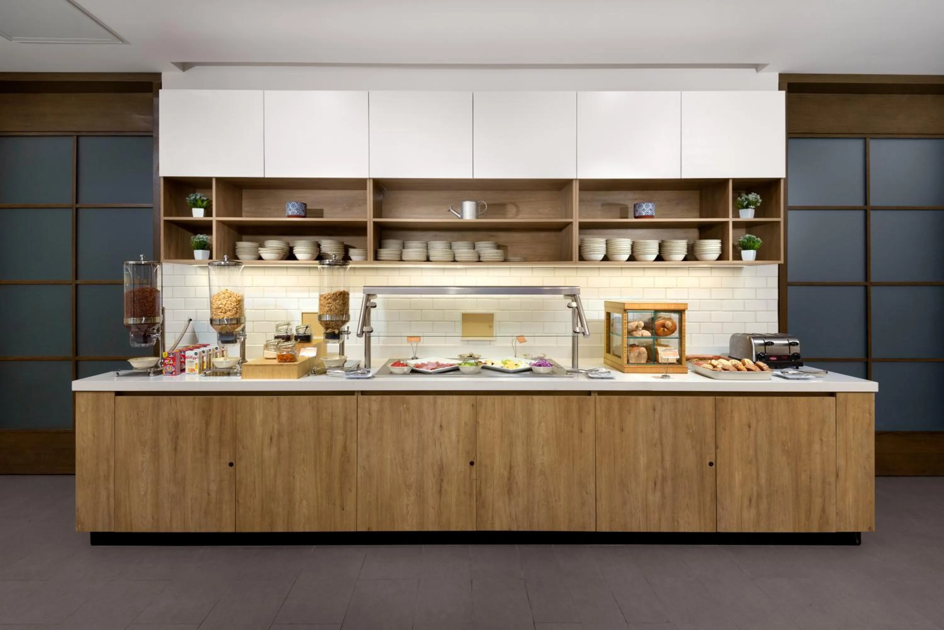 Buffet breakfast in Hyatt Place Monterrey Valle