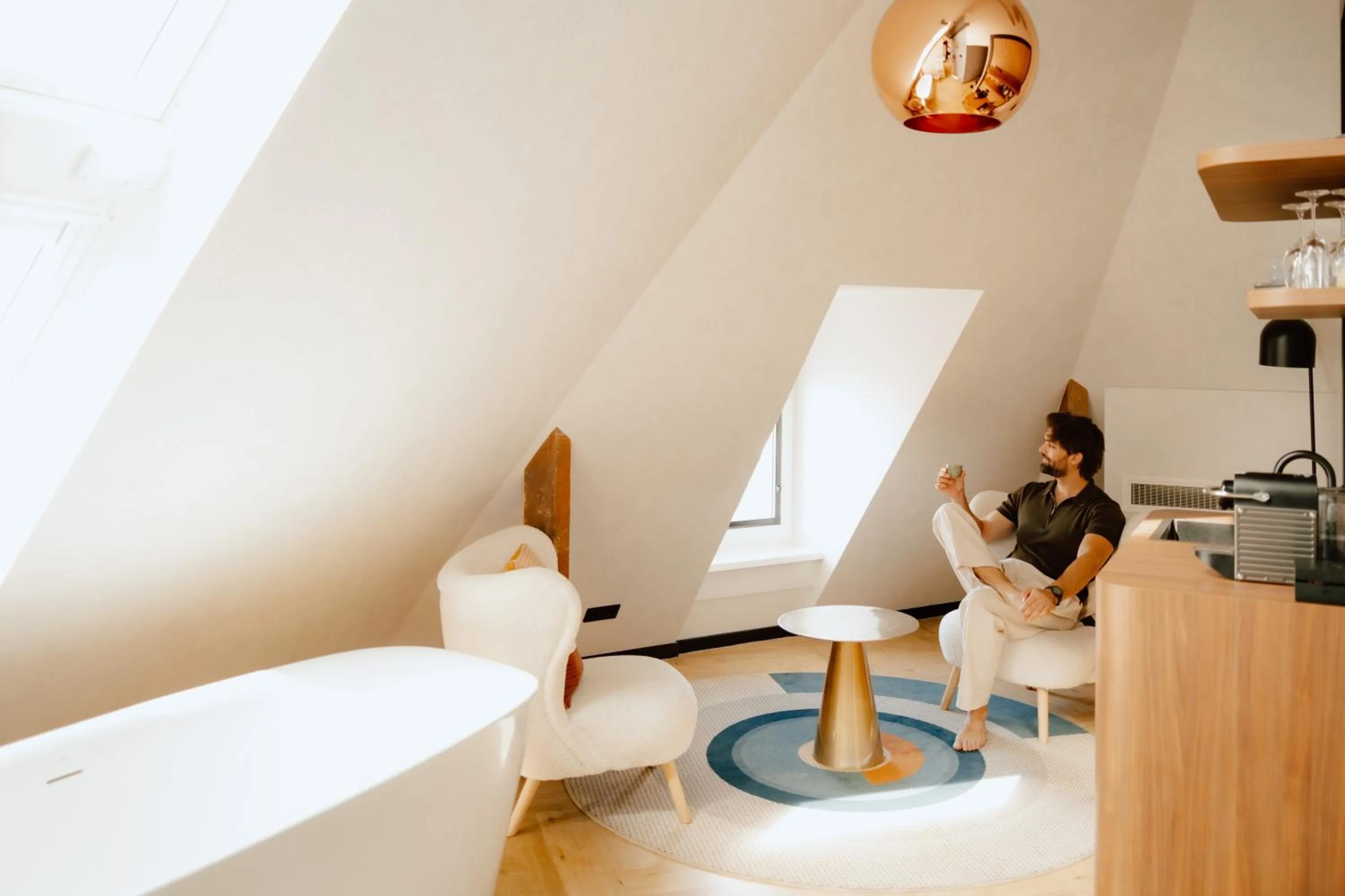 Bedroom in Ocean House Scheveningen