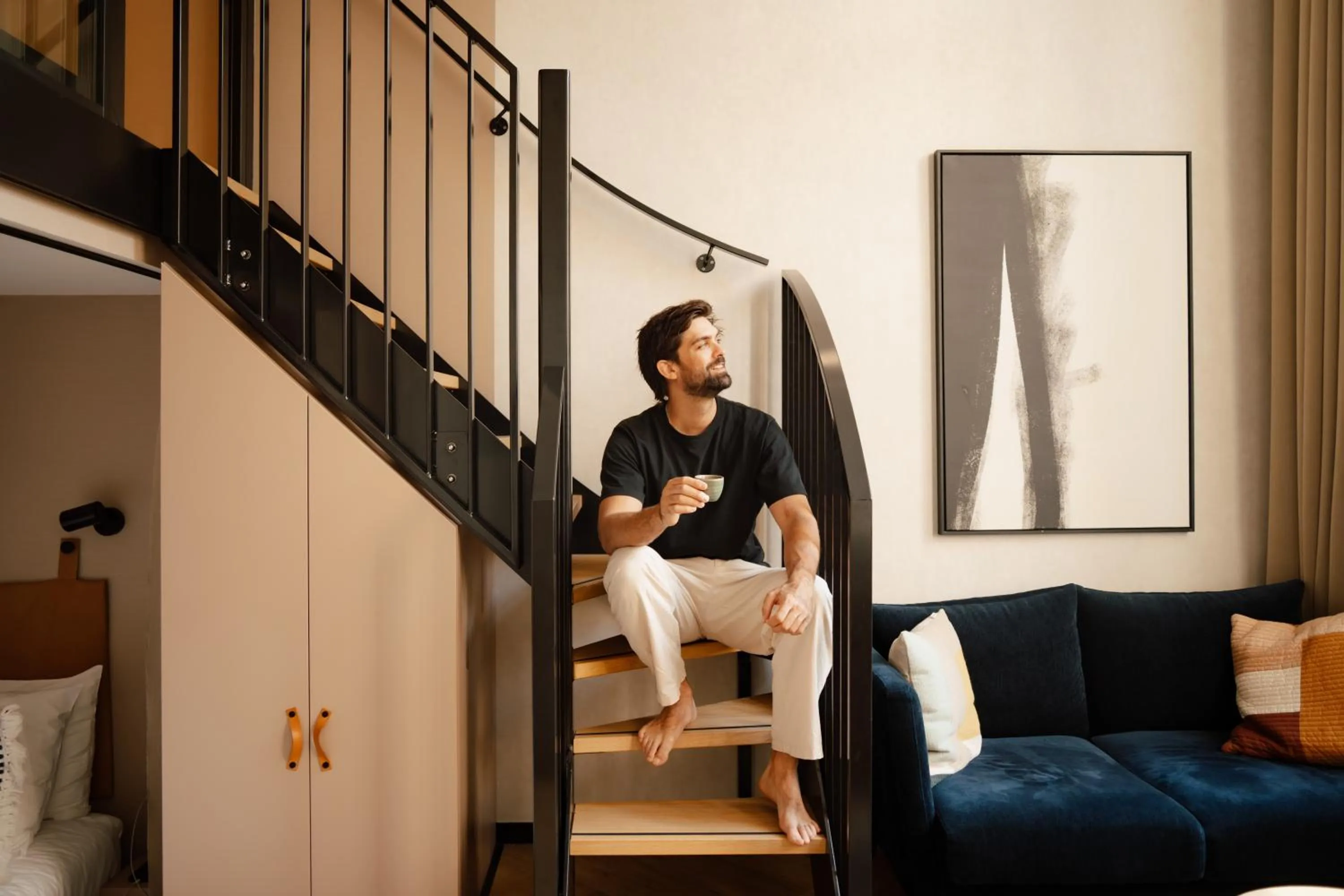 Bedroom, Bed in Ocean House Scheveningen