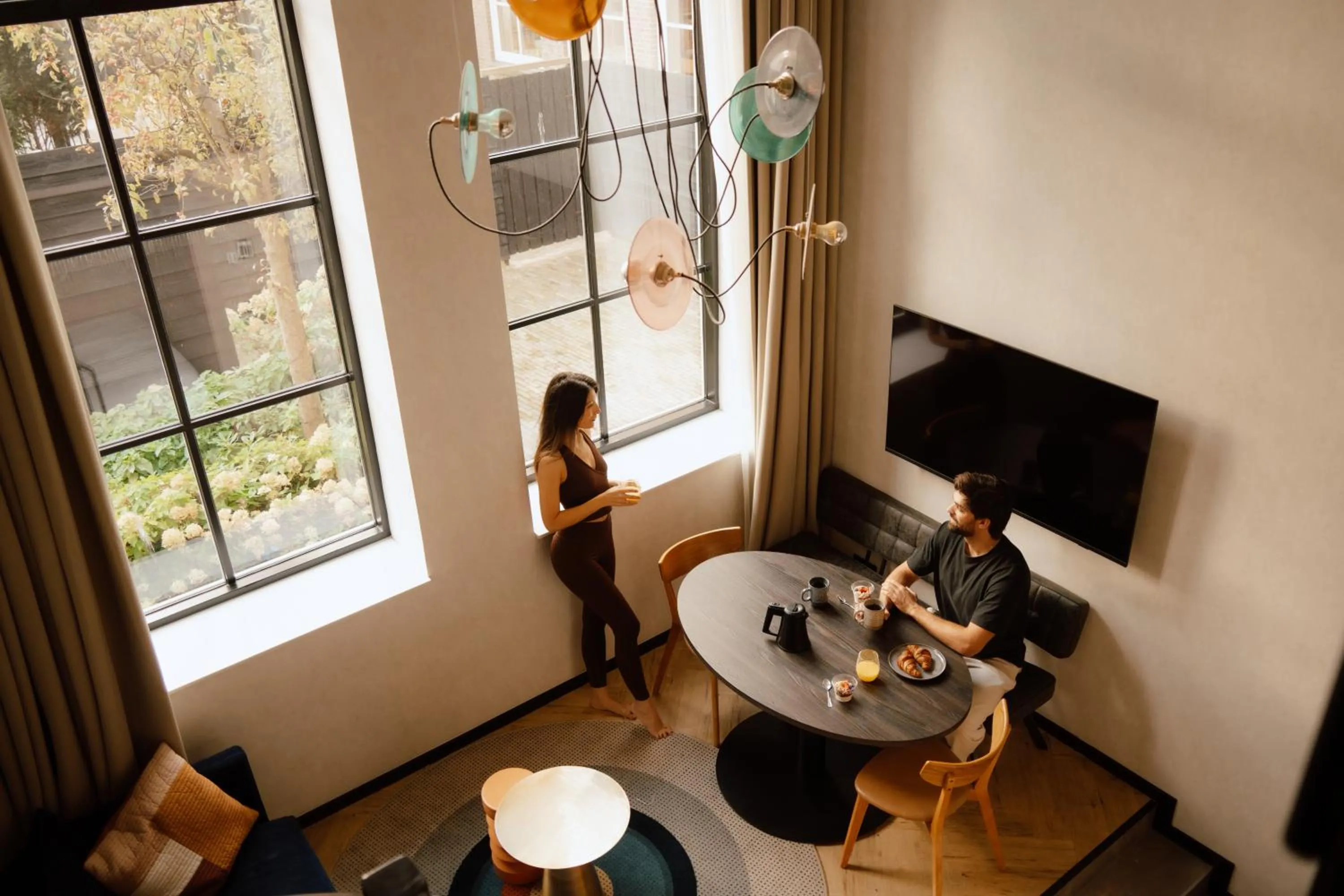 Dining area in Ocean House Scheveningen