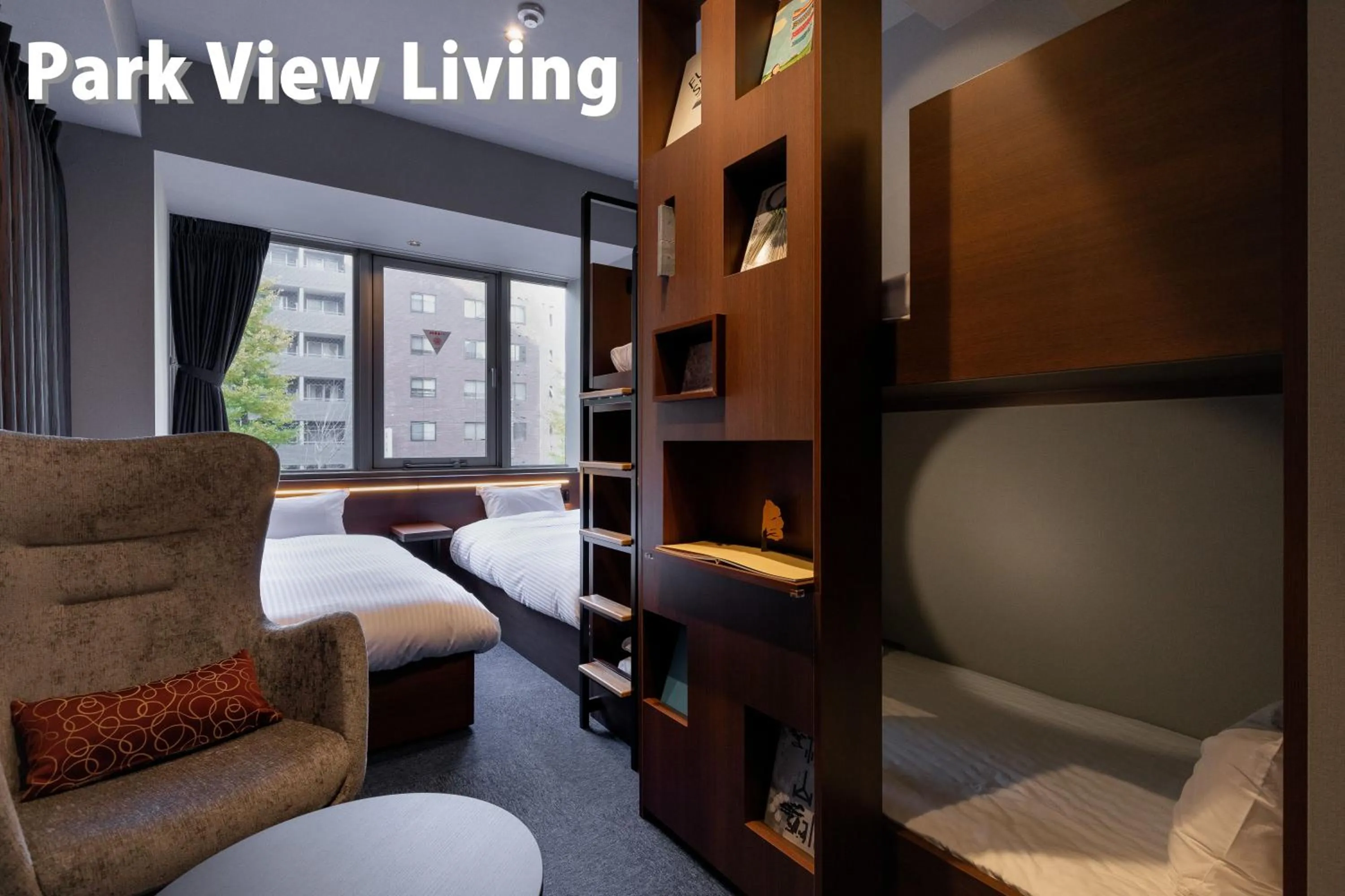 Photo of the whole room, Bed in COCOSHUKU Shinjuku-Hanazono