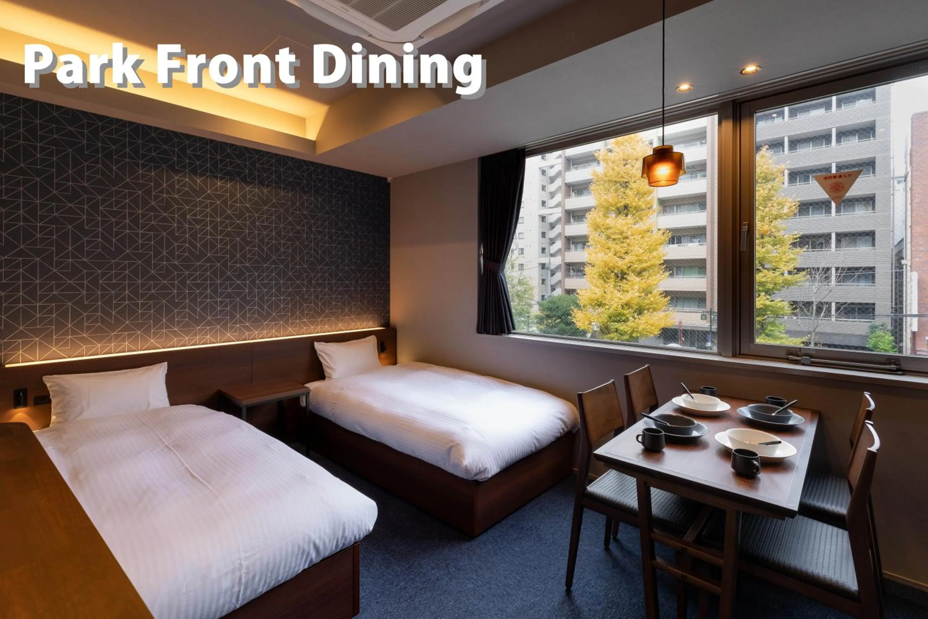 Photo of the whole room, Bed in COCOSHUKU Shinjuku-Hanazono