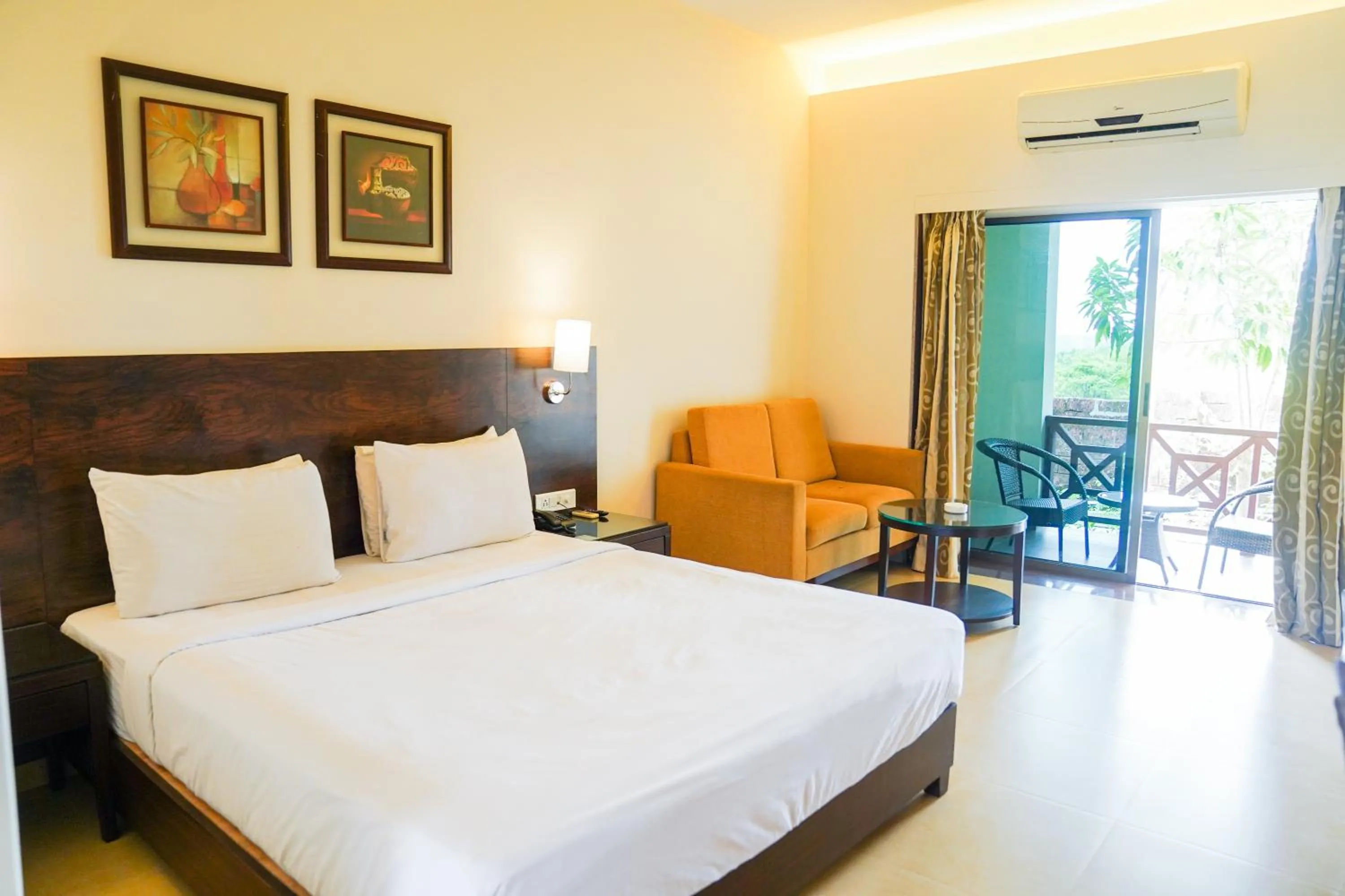 Photo of the whole room, Bed in Greenleaf The Resort & Spa, Ganpatipule
