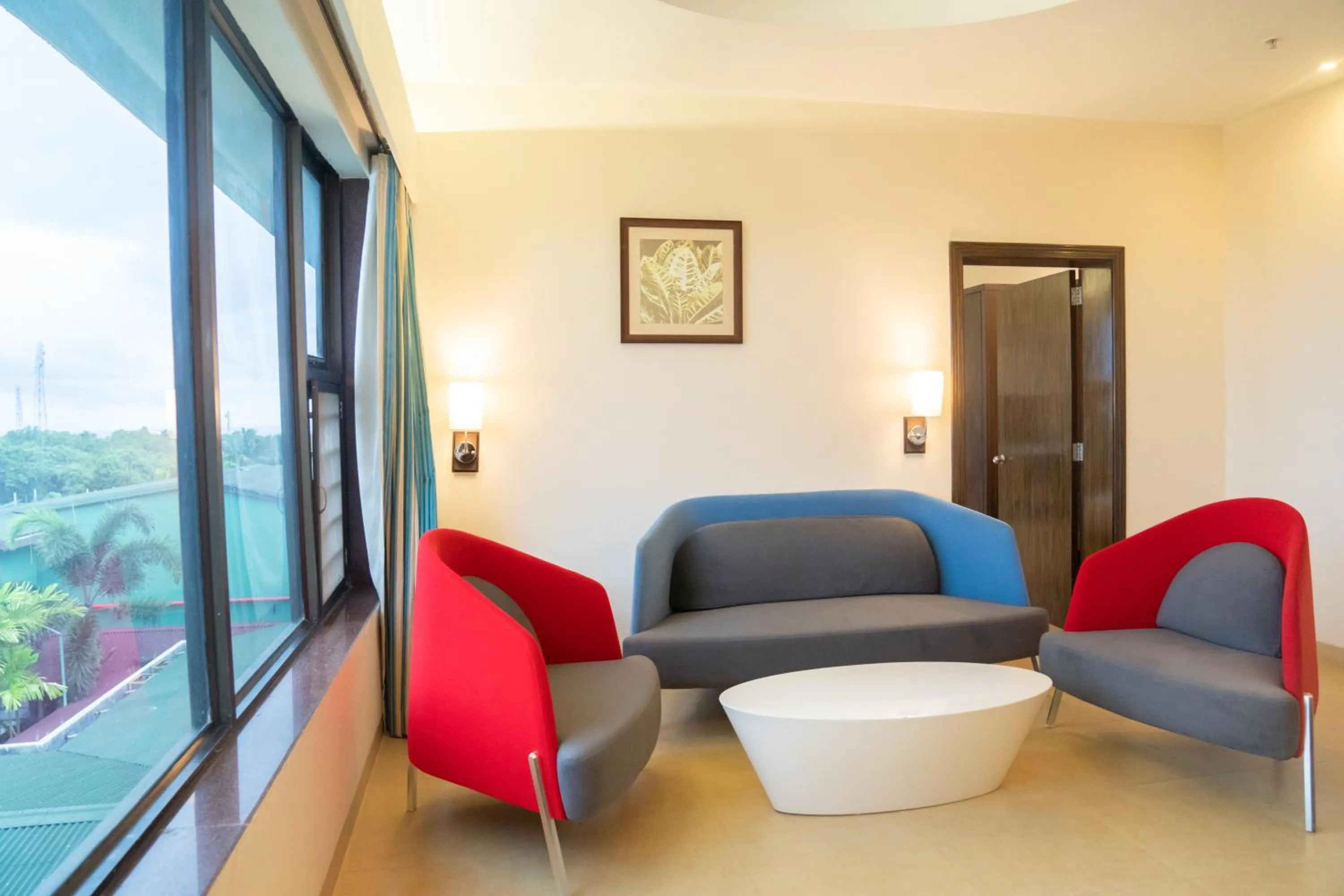 Living room in Greenleaf The Resort & Spa, Ganpatipule