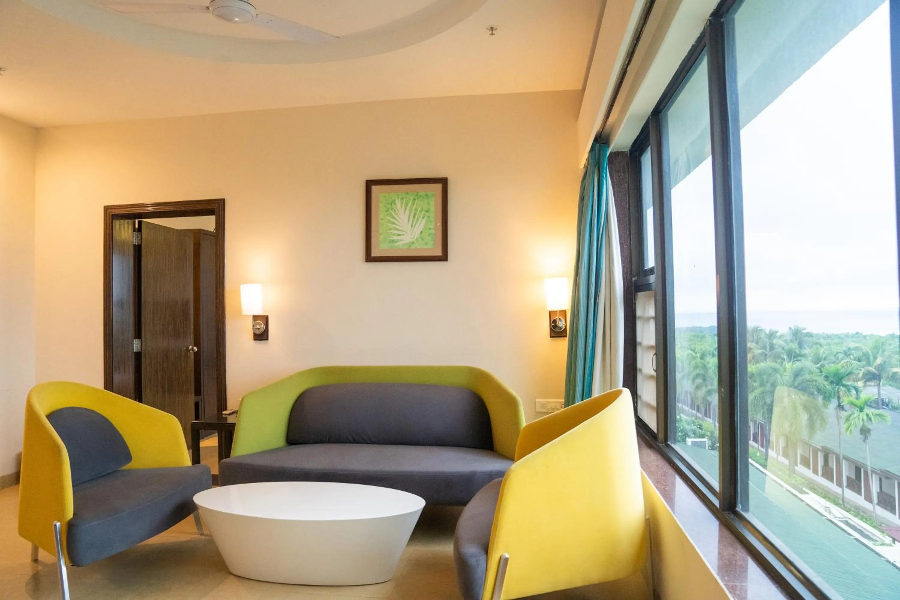 Living room in Greenleaf The Resort & Spa, Ganpatipule