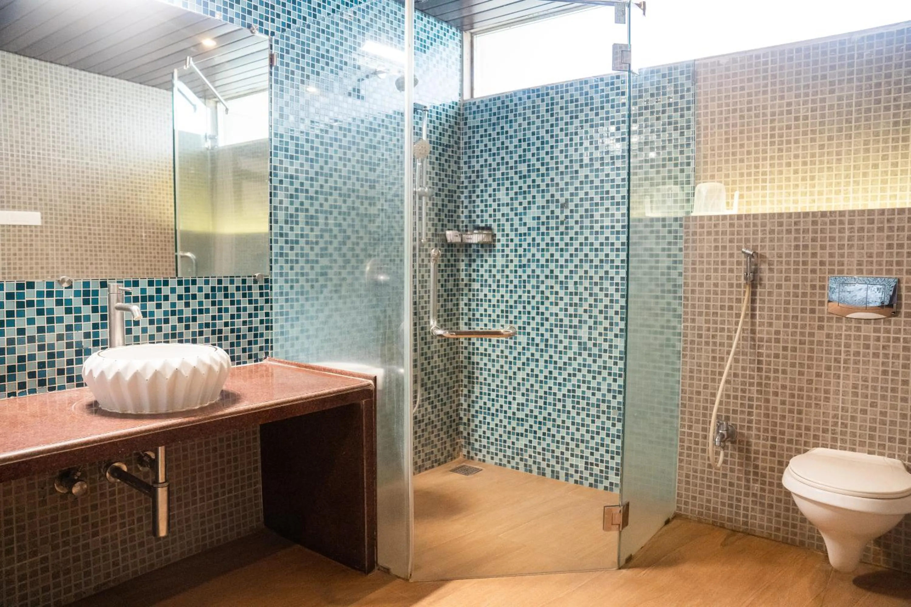 Bathroom in Greenleaf The Resort & Spa, Ganpatipule