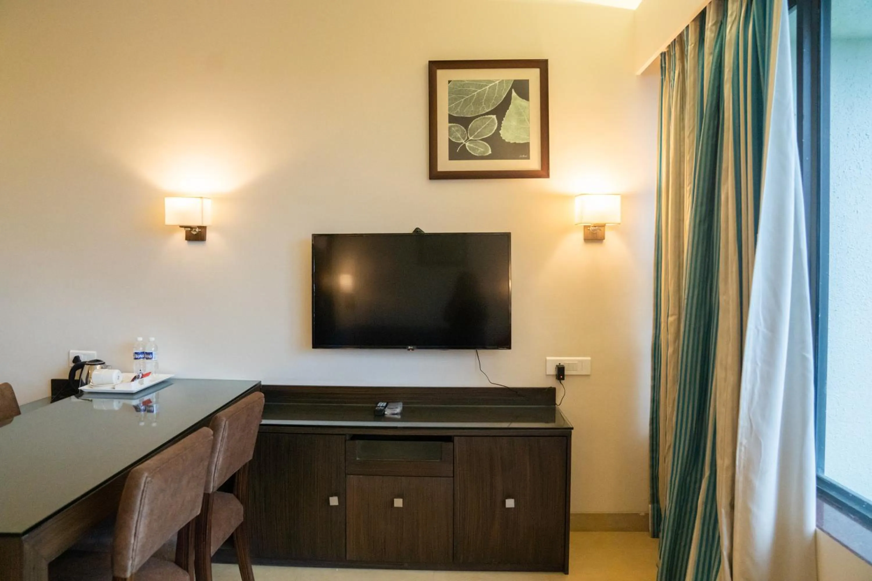 TV and multimedia in Greenleaf The Resort & Spa, Ganpatipule