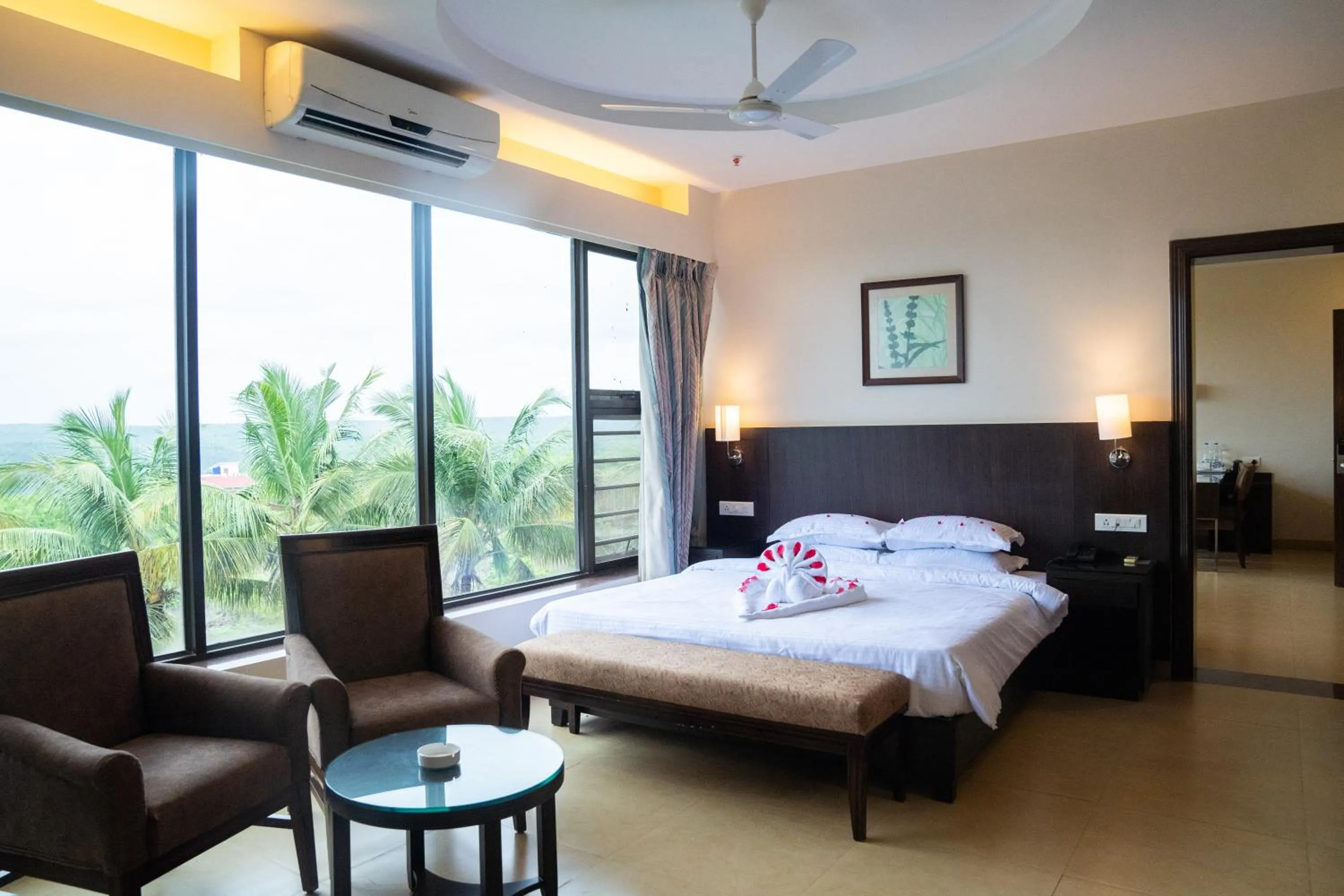 Photo of the whole room, Bed in Greenleaf The Resort & Spa, Ganpatipule