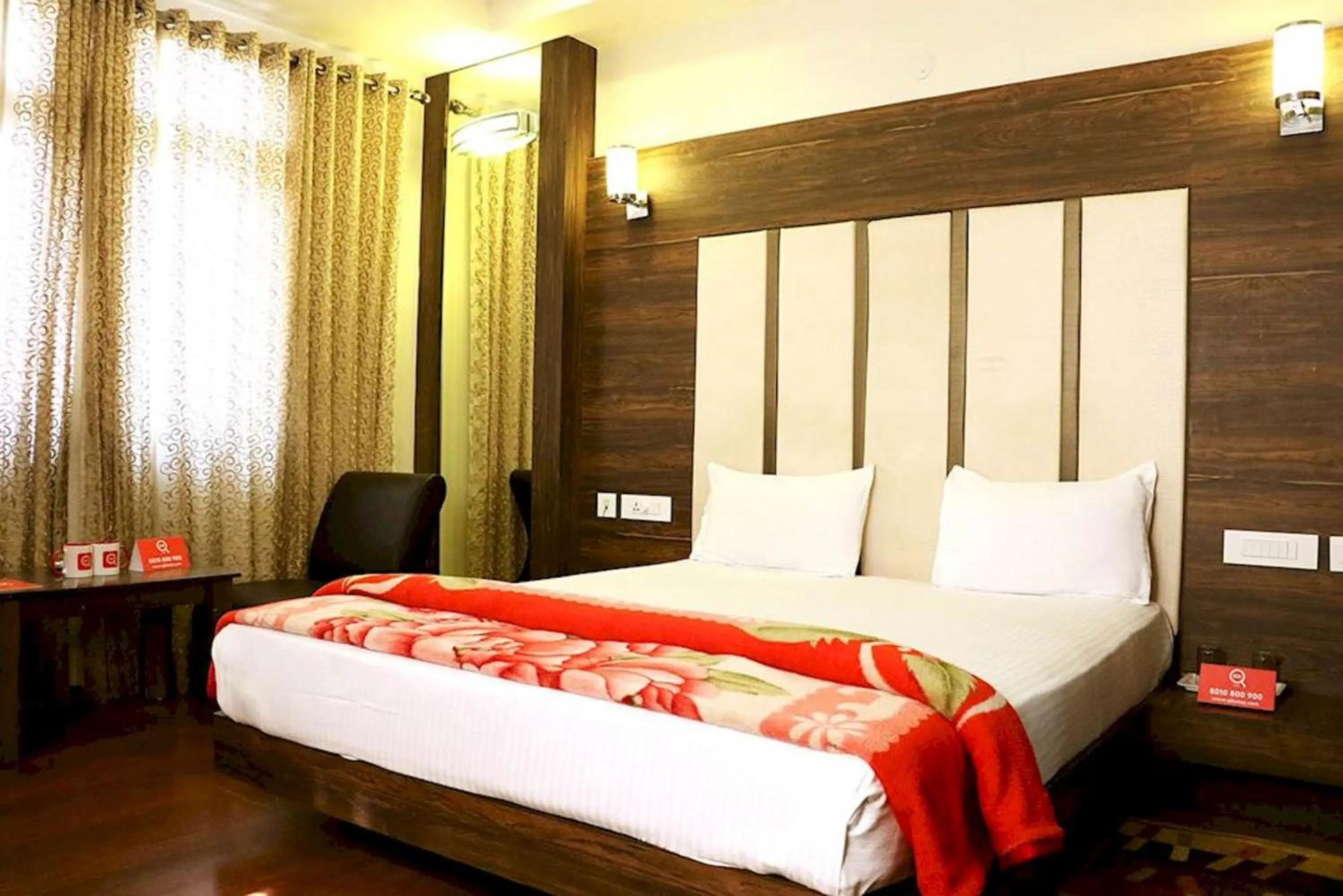 Bedroom in Hotel Mahadev Villa