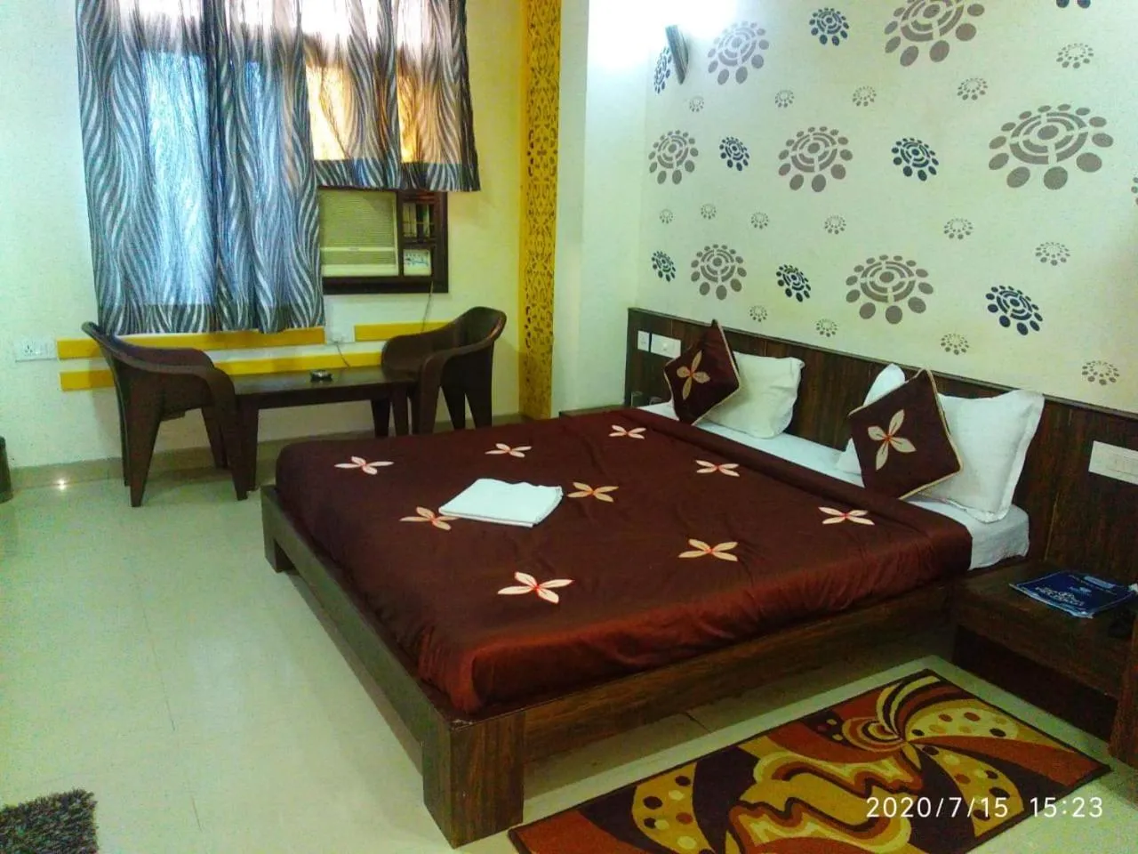 Bedroom in Hotel Mahadev Villa
