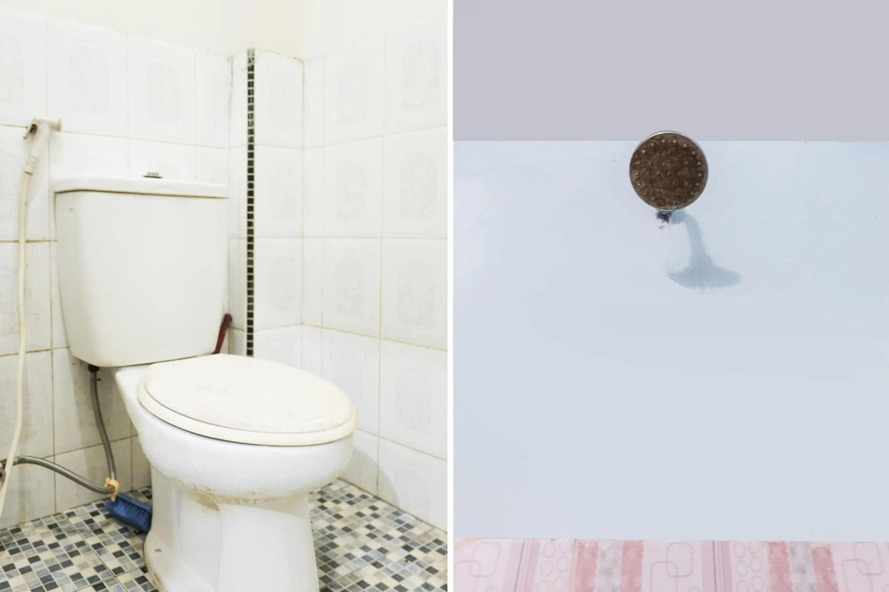 Bathroom in Hotel O Wr House Syariah BatamNearEast Coast Park