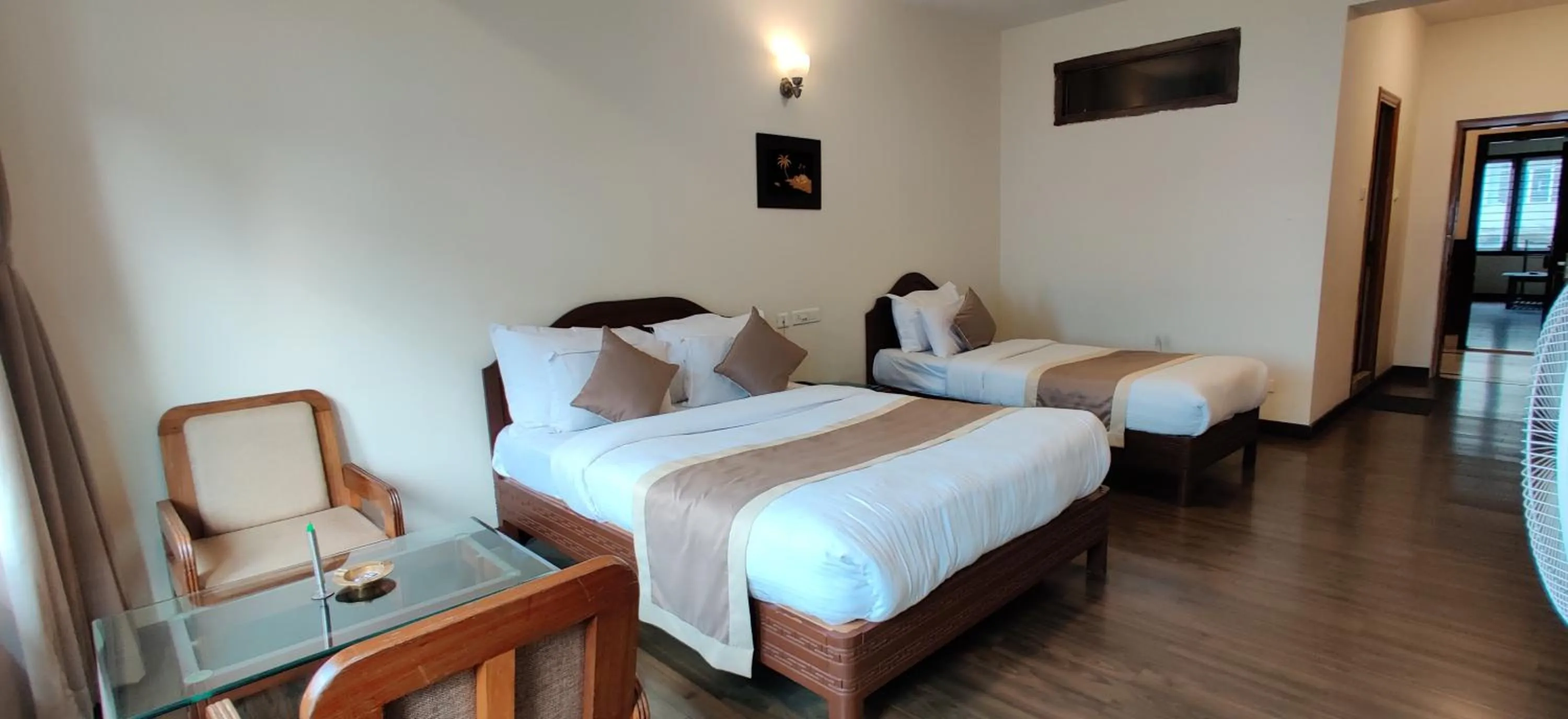 Bed in HOTEL RENDEZVOUS