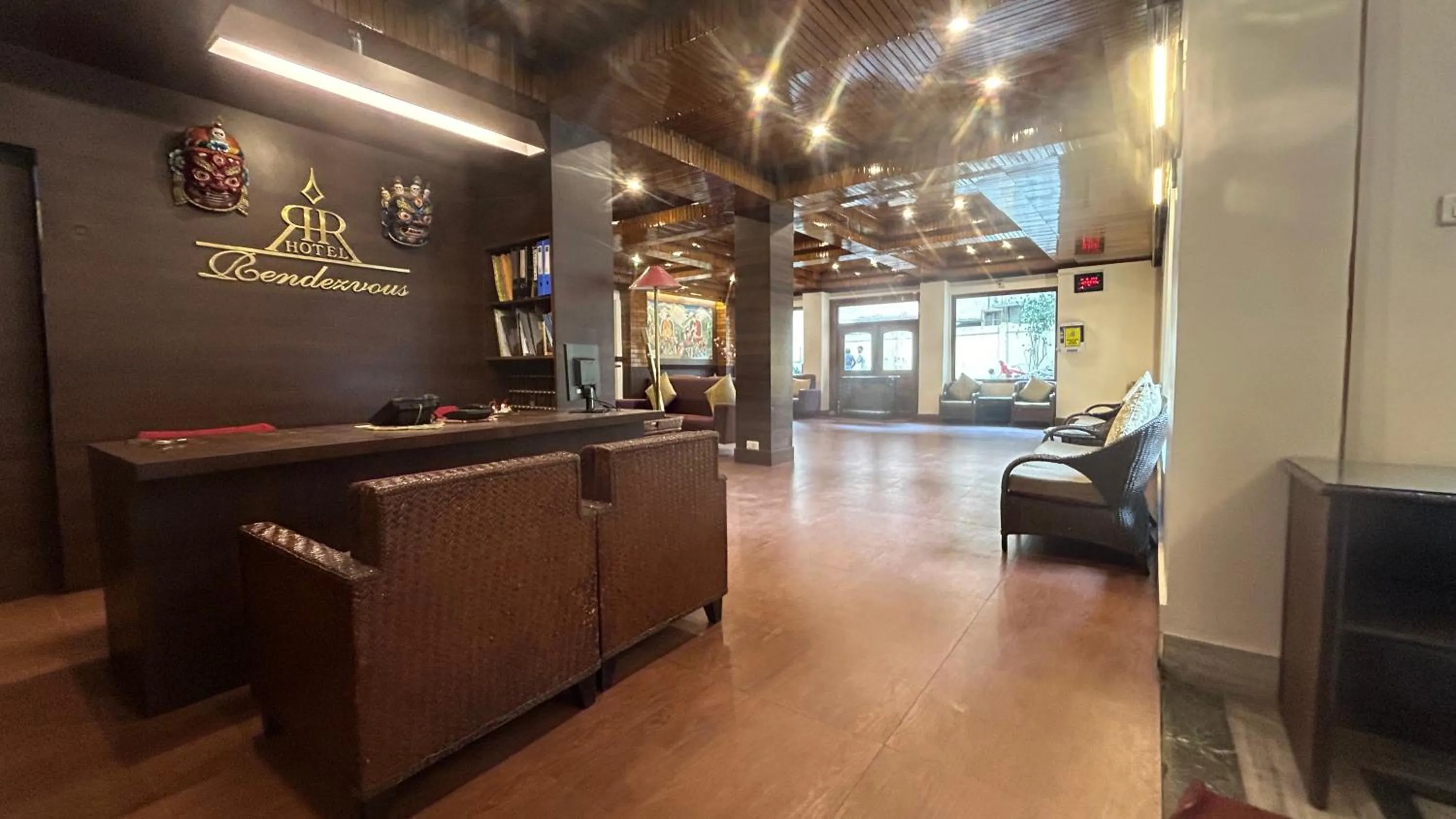 Lobby or reception in HOTEL RENDEZVOUS