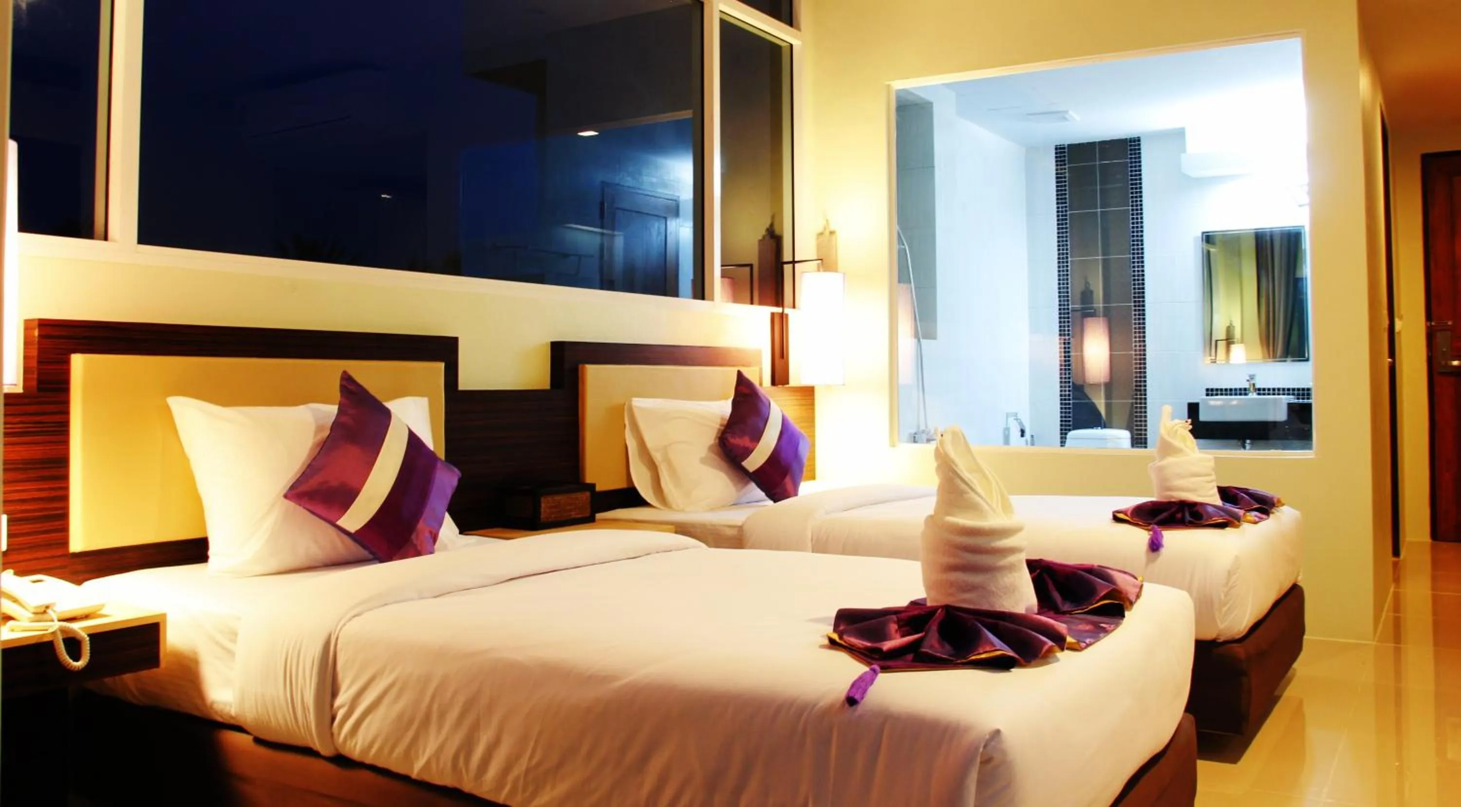 Bedroom, Bed in AM Surin Place - SHA Extra Plus