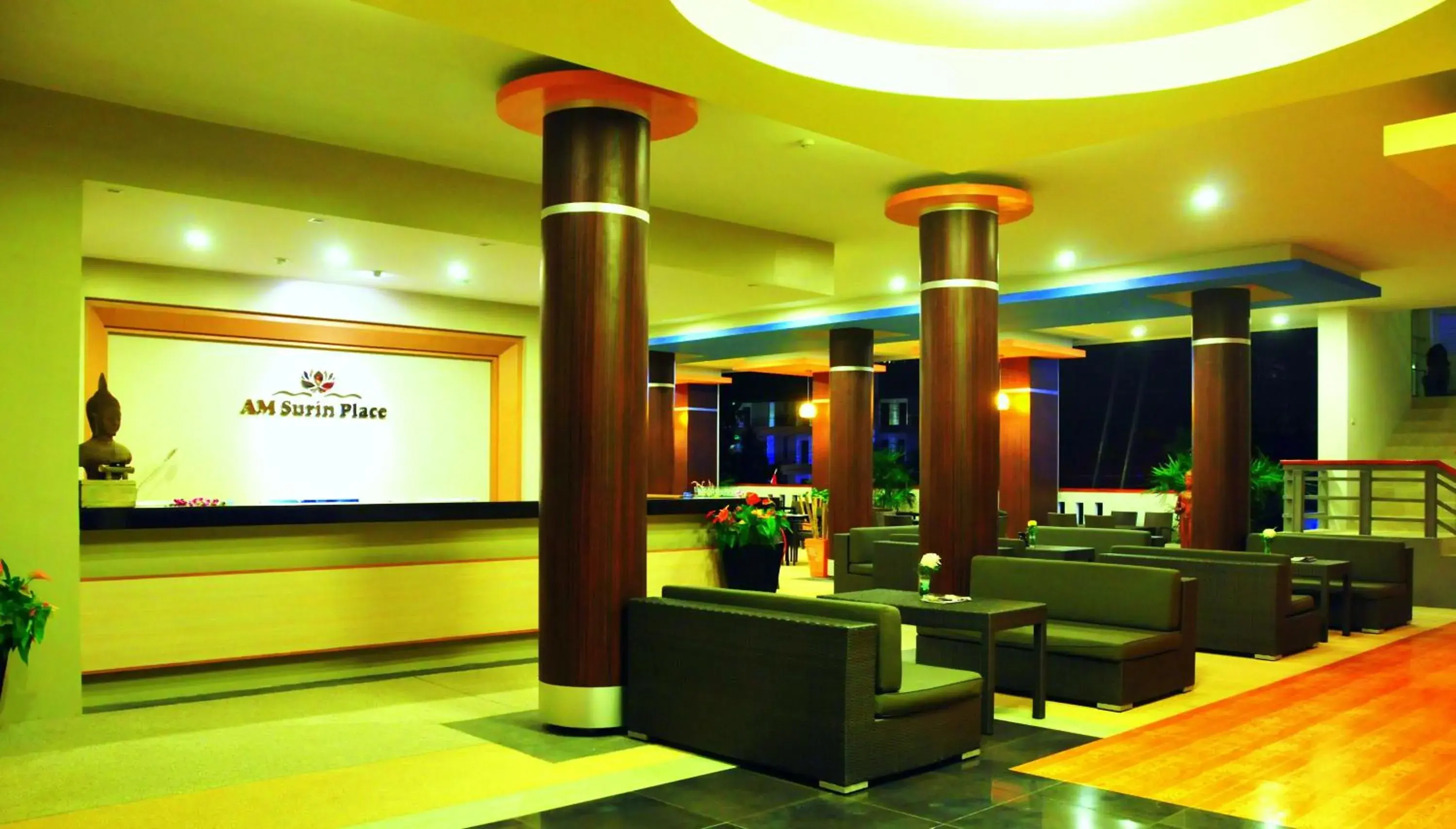 Lobby or reception in AM Surin Place - SHA Extra Plus Lobby or reception in AM Surin Place - SHA Extra Plus