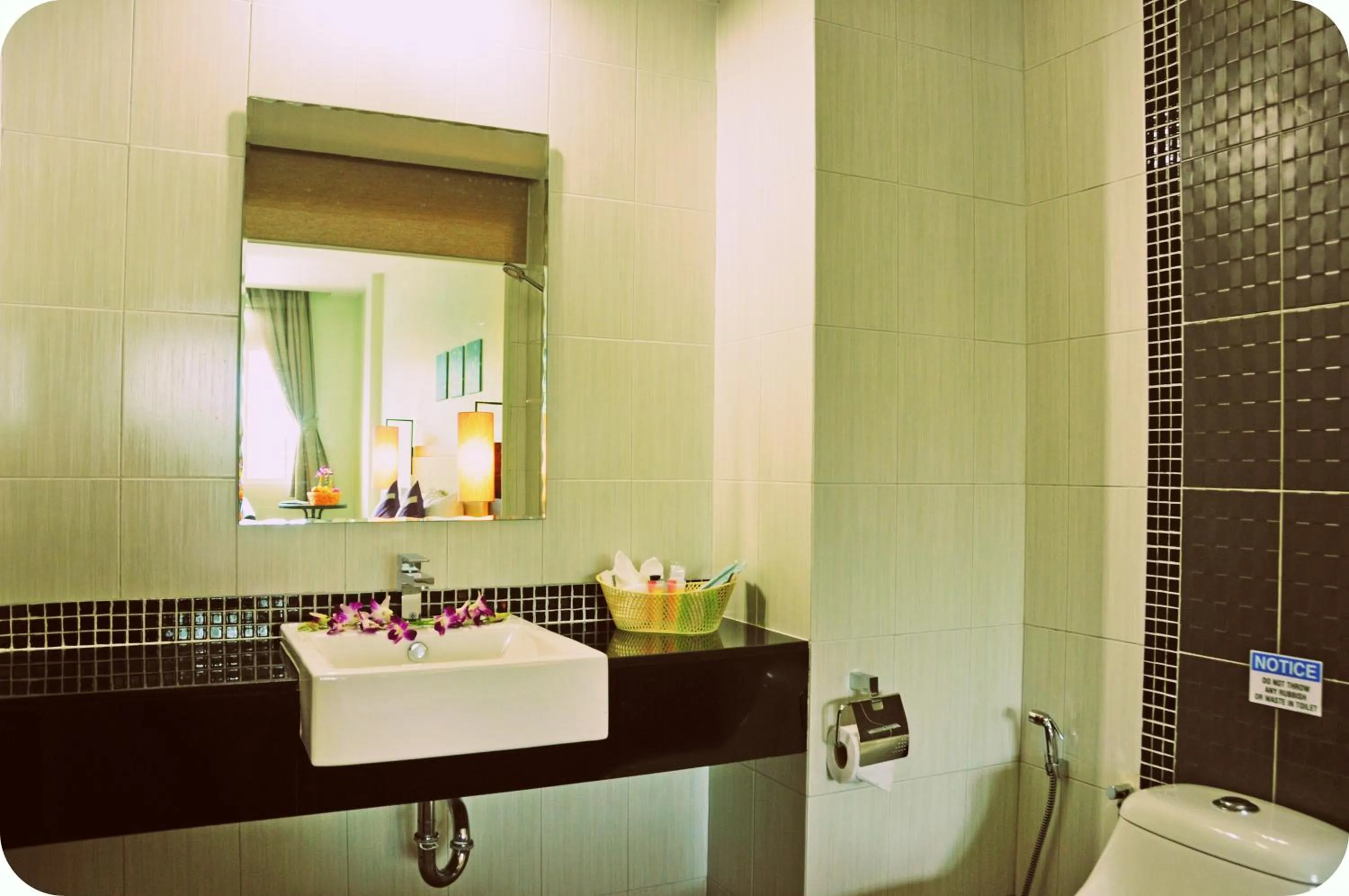 Bathroom in AM Surin Place - SHA Extra Plus