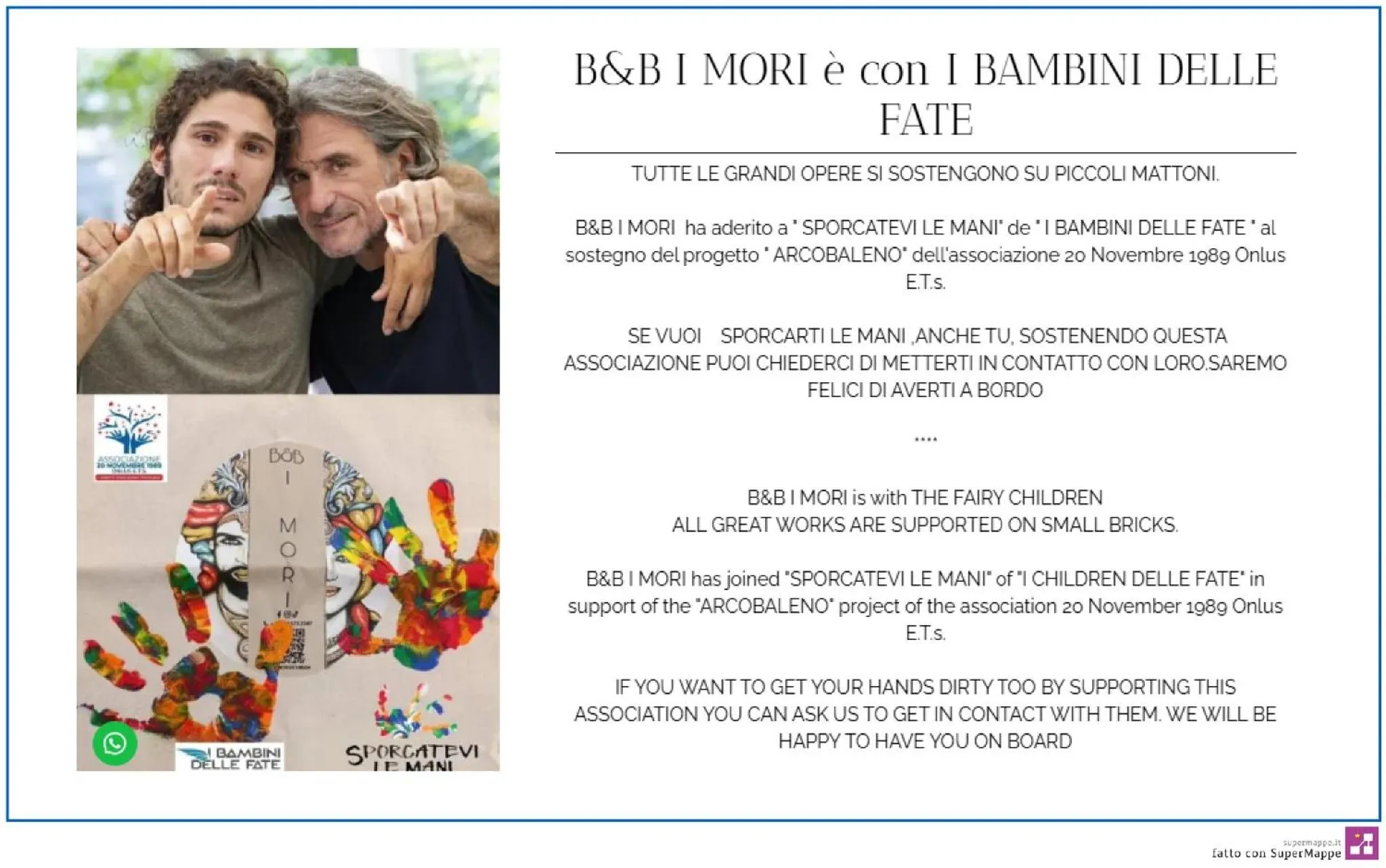 People in B&B i MORI