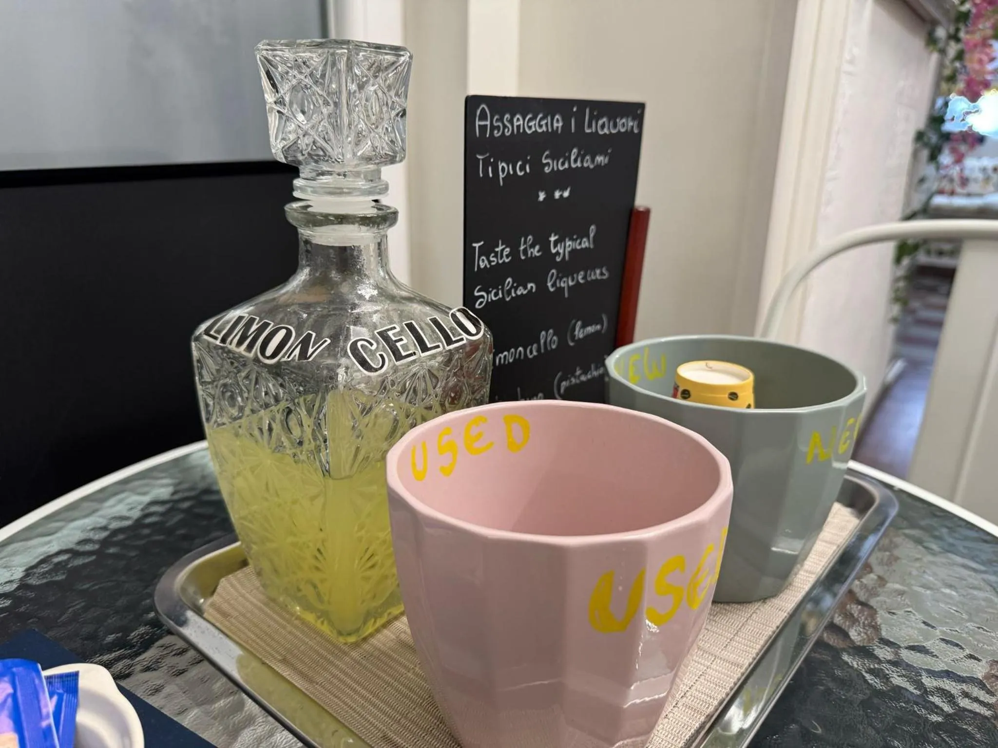 Food and drinks in B&B i MORI