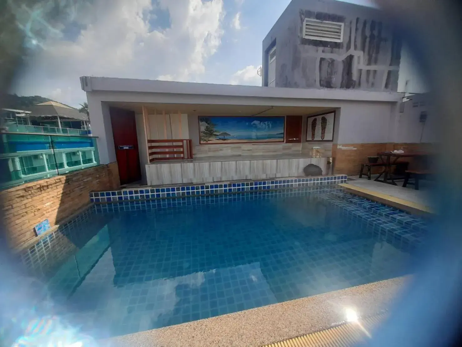 Pool view in The Patong Center Hotel Pool view in The Patong Center Hotel