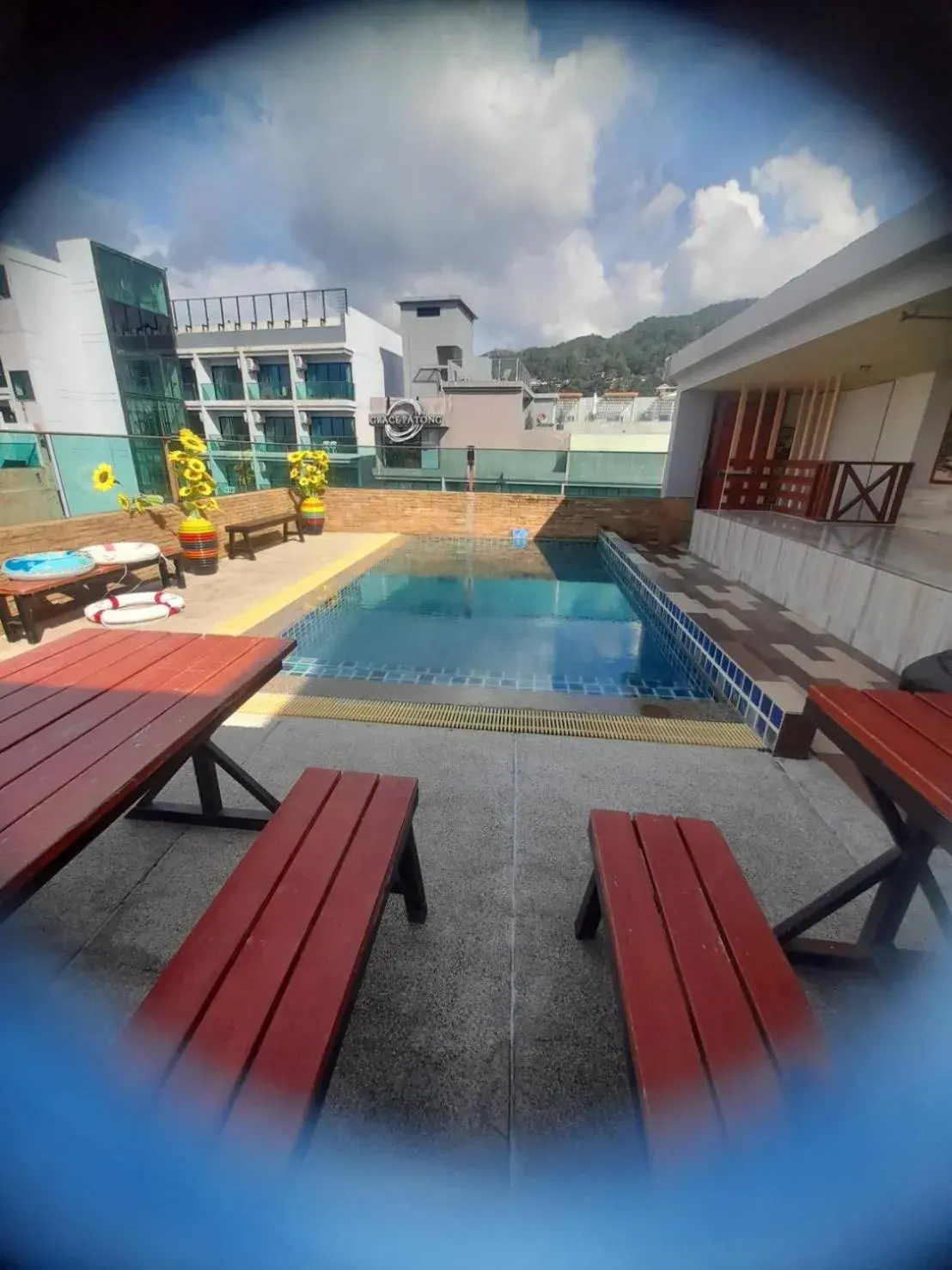 Swimming pool in The Patong Center Hotel Swimming pool in The Patong Center Hotel