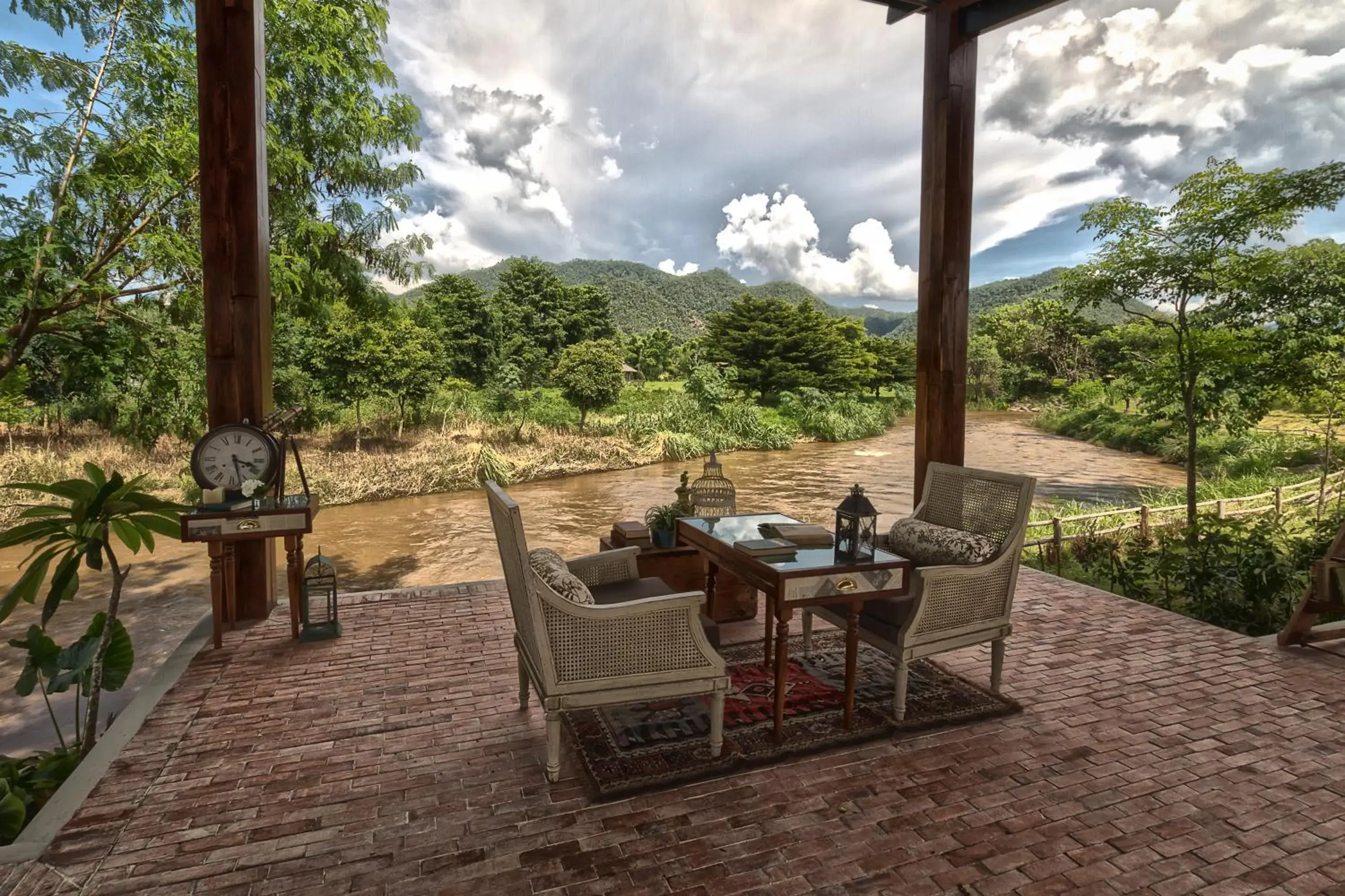 River view in Reverie Siam River view in Reverie Siam