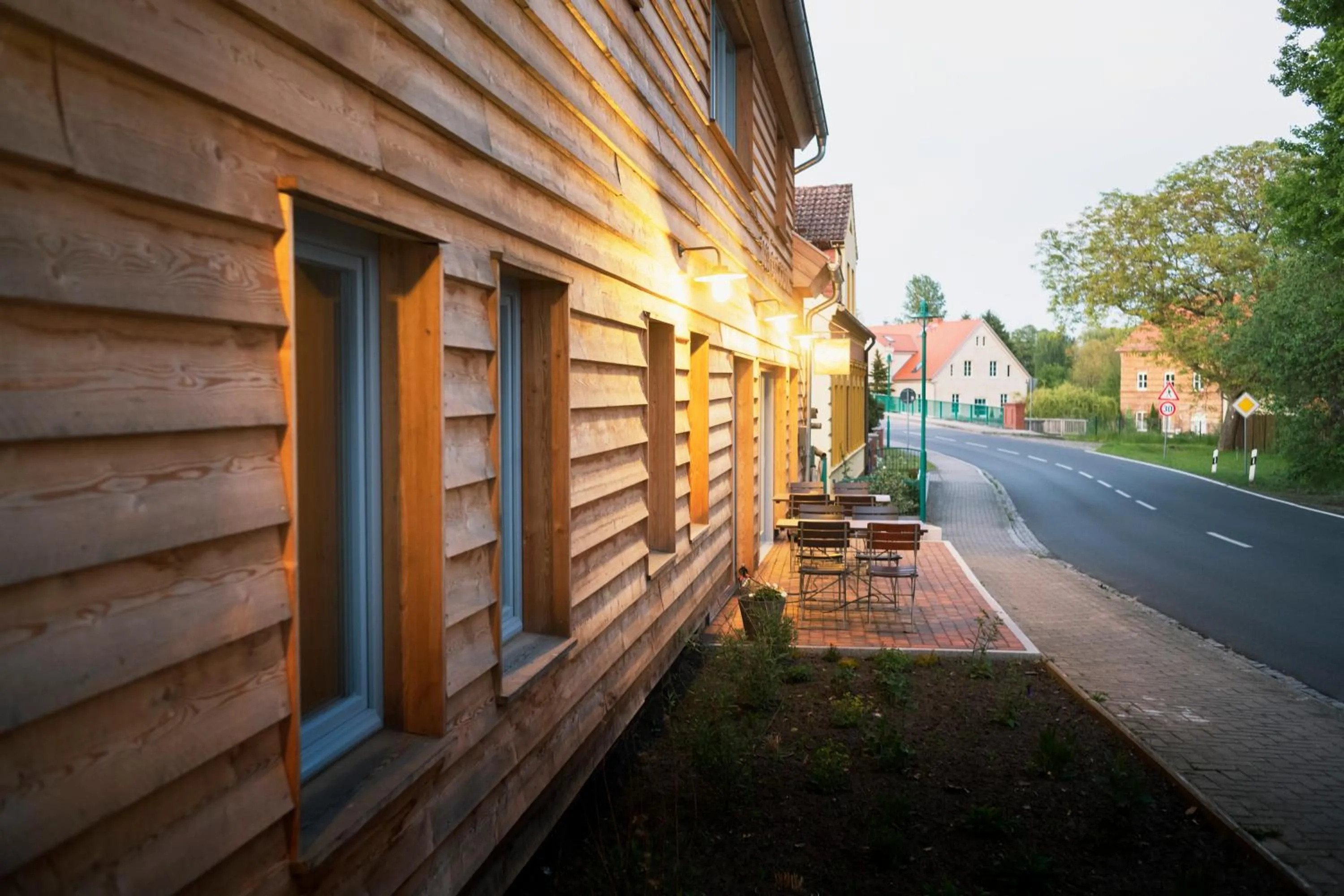Property building in Gasthaus Canow