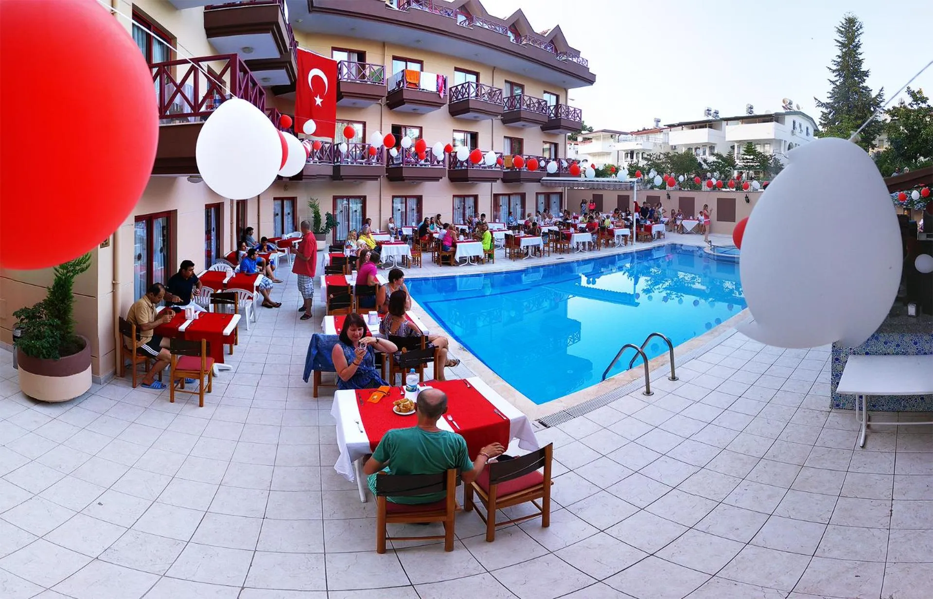 People in HİMEROS BEACH HOTEL