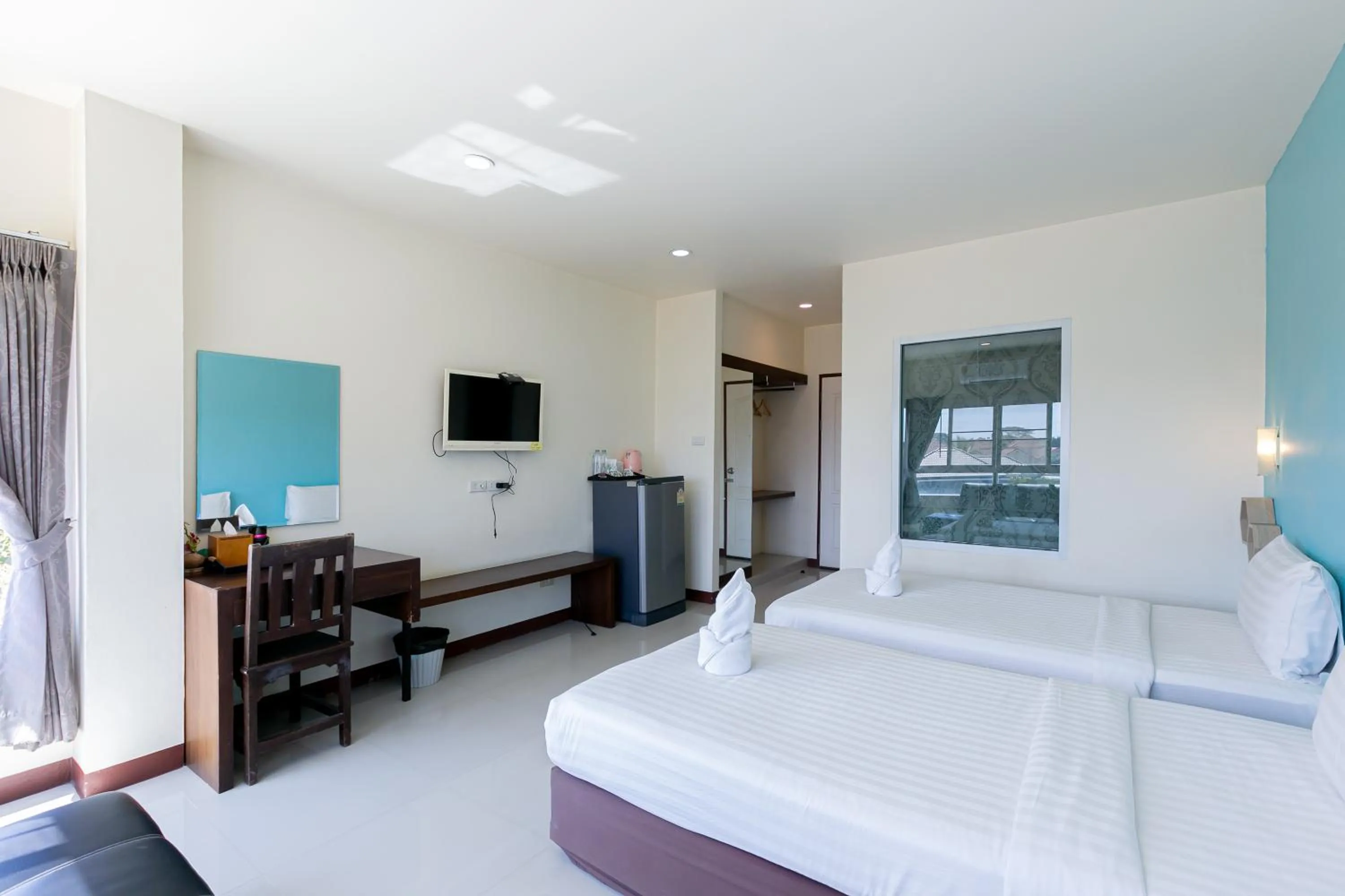 Bed in Panwalee Hotel