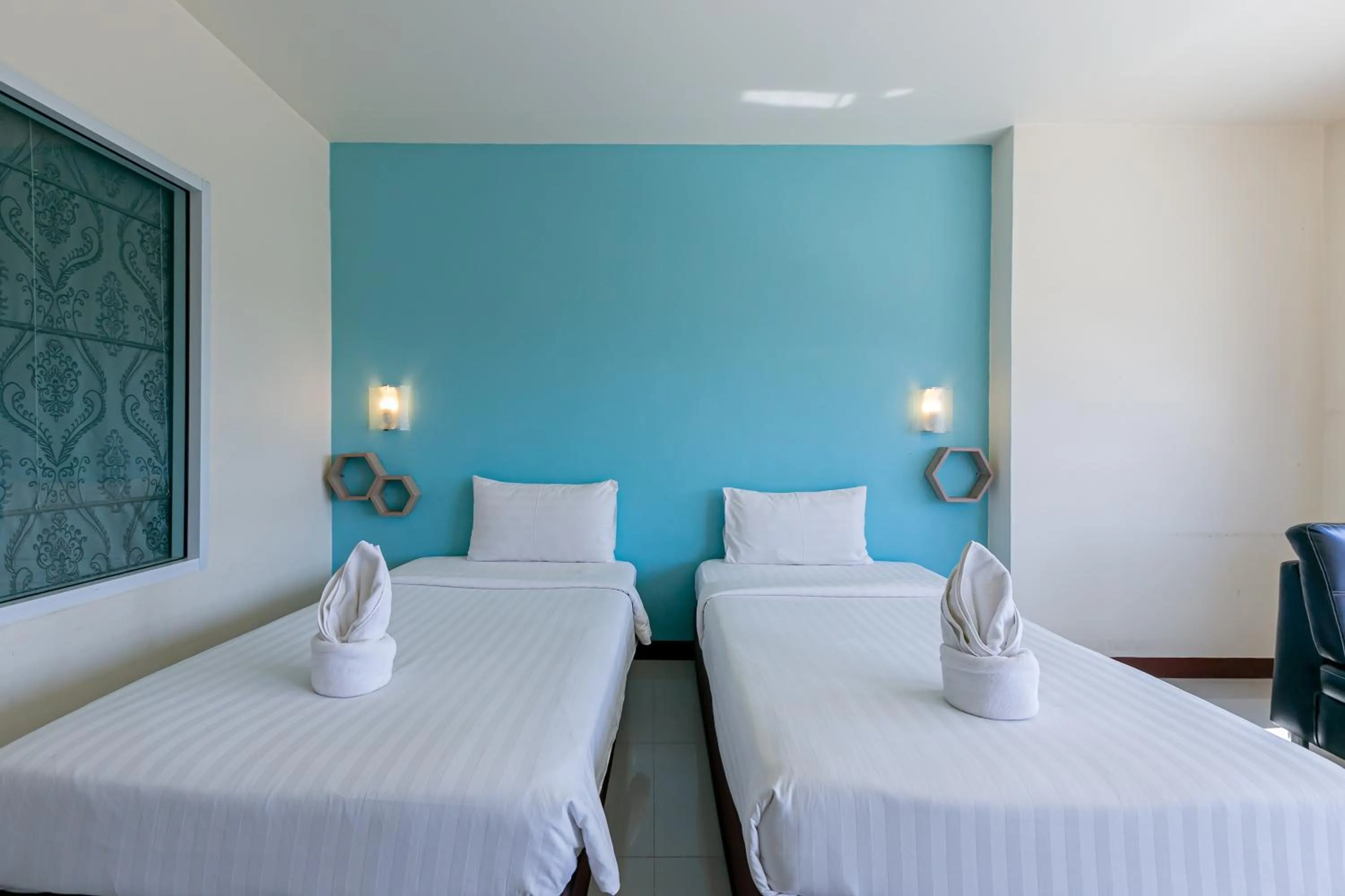 Bed in Panwalee Hotel