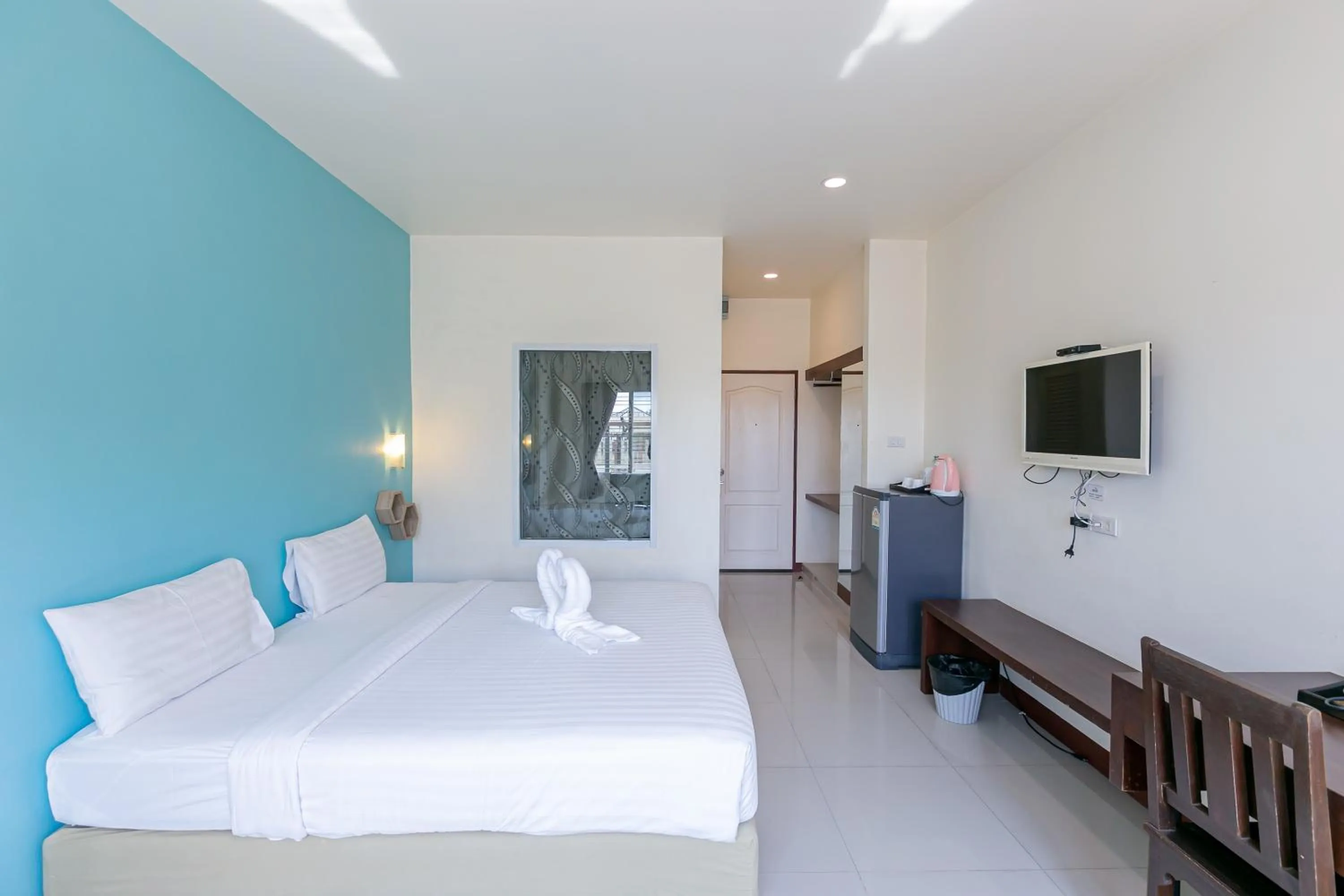 Bed in Panwalee Hotel