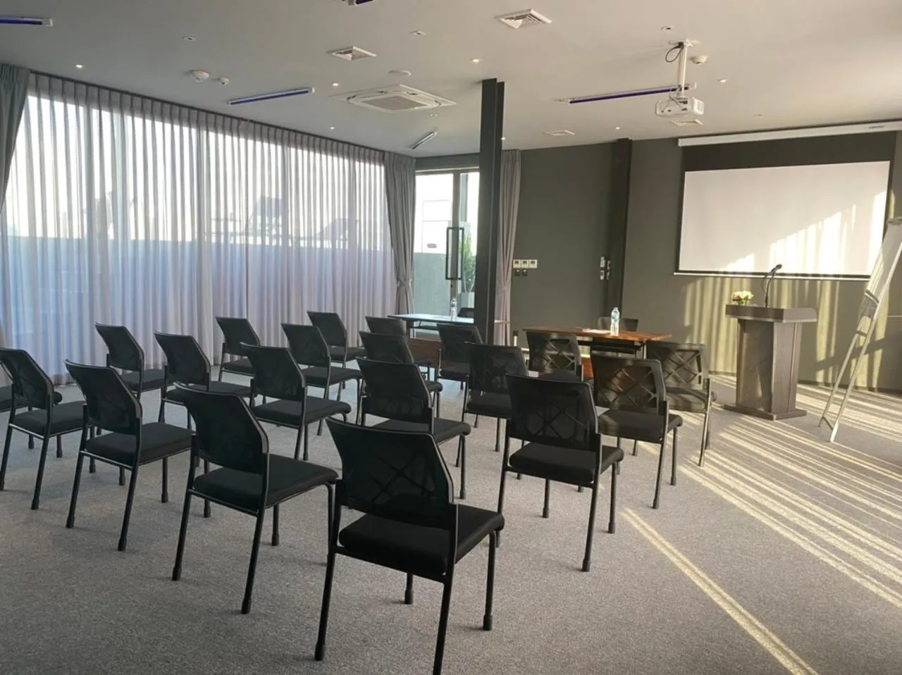 Meeting/conference room in Seekers Finders Rama IV Hotel SureStay Collection by BW