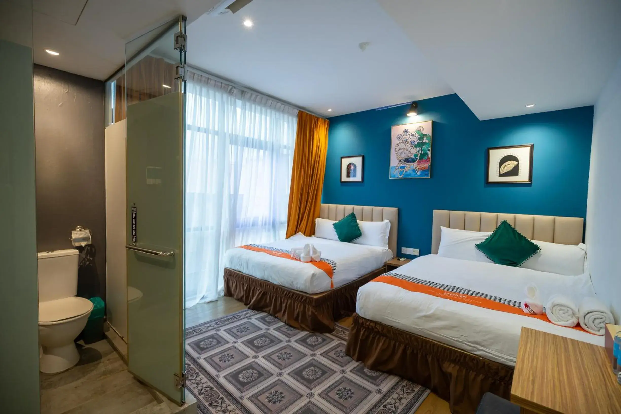 Bed in Apollo Inn Bed in Apollo Inn