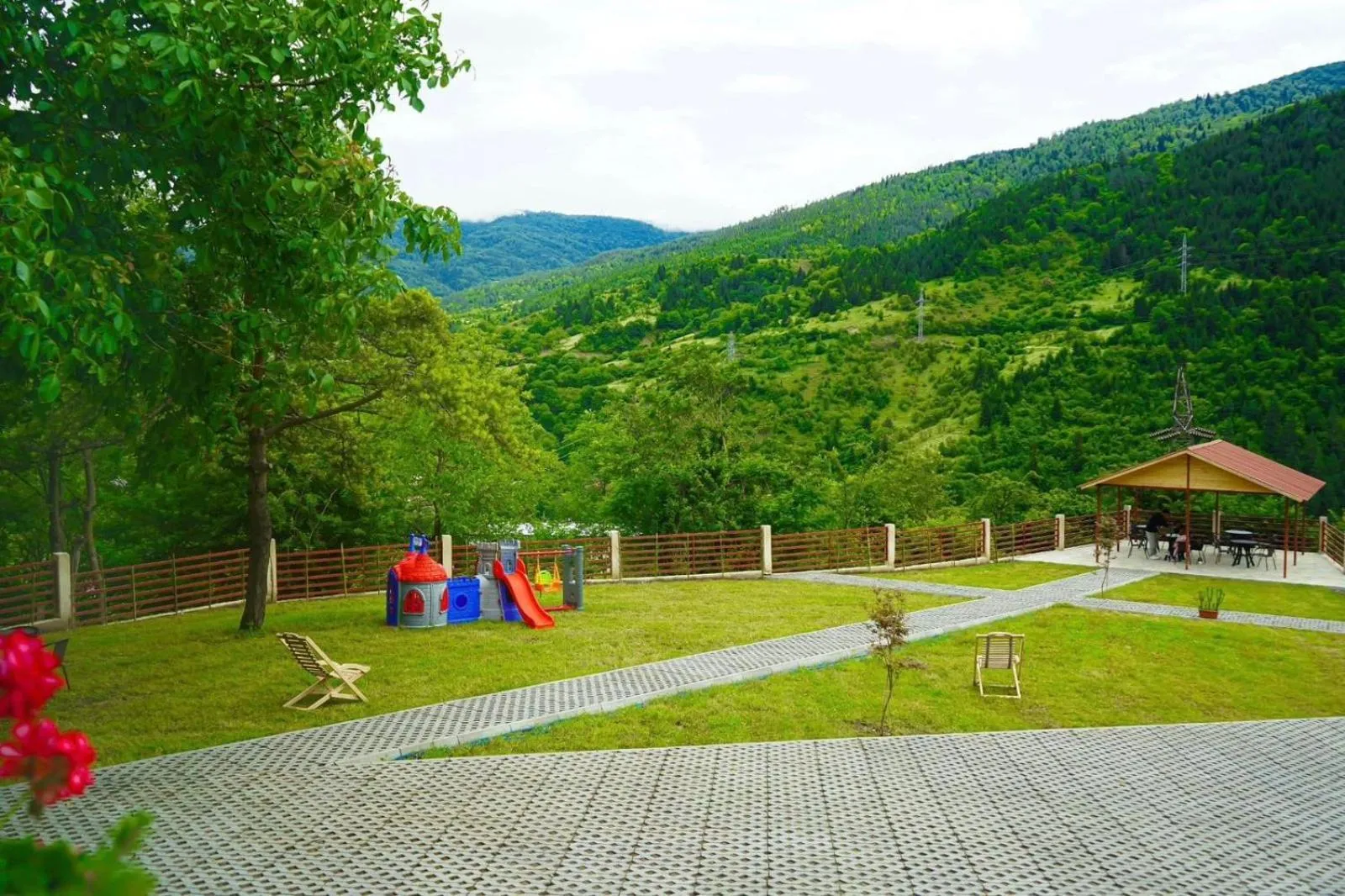 Garden view in Holiday Borjomi