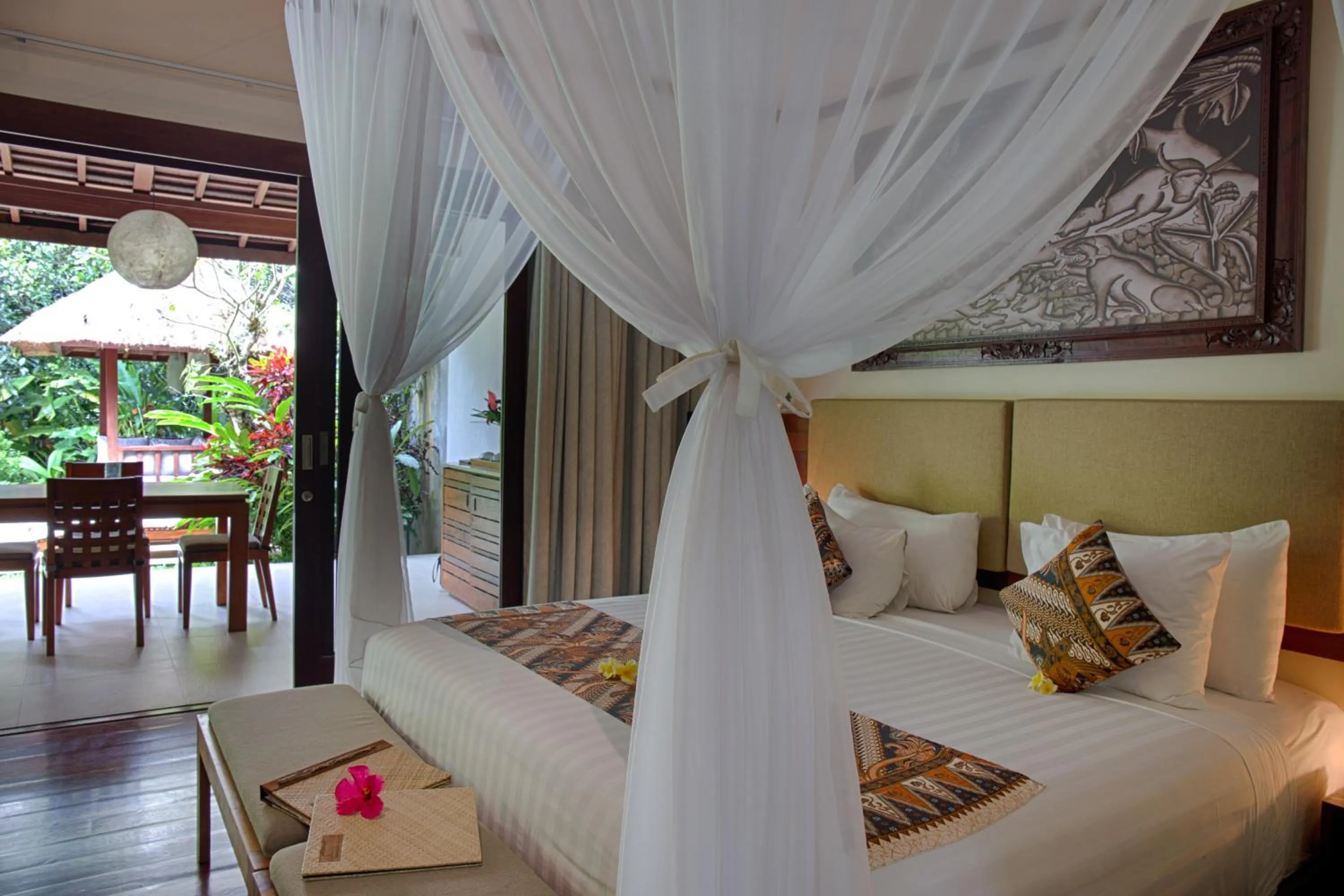 Bed in Santun Luxury Private Villas