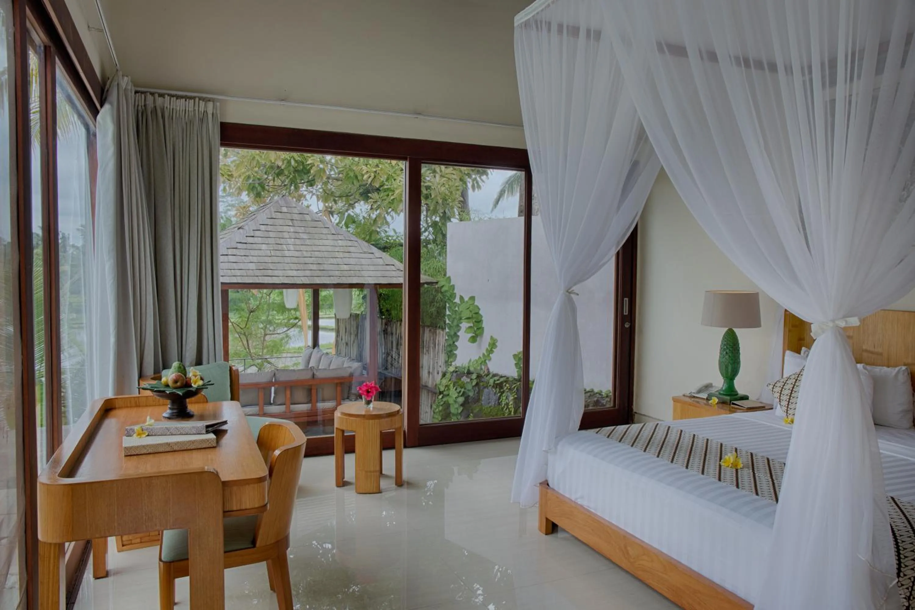 Photo of the whole room, Bed in Santun Luxury Private Villas