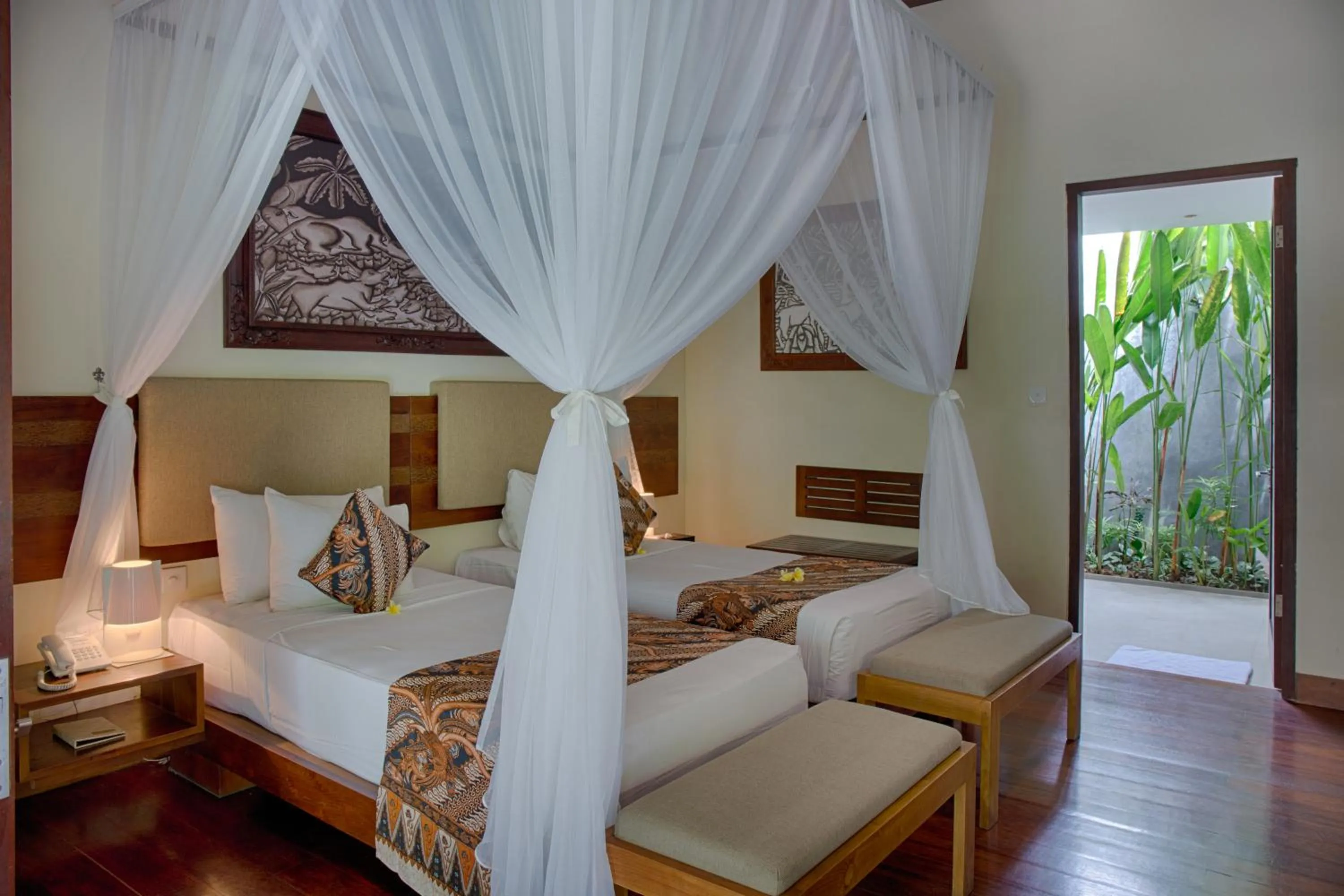 Bedroom, Bed in Santun Luxury Private Villas