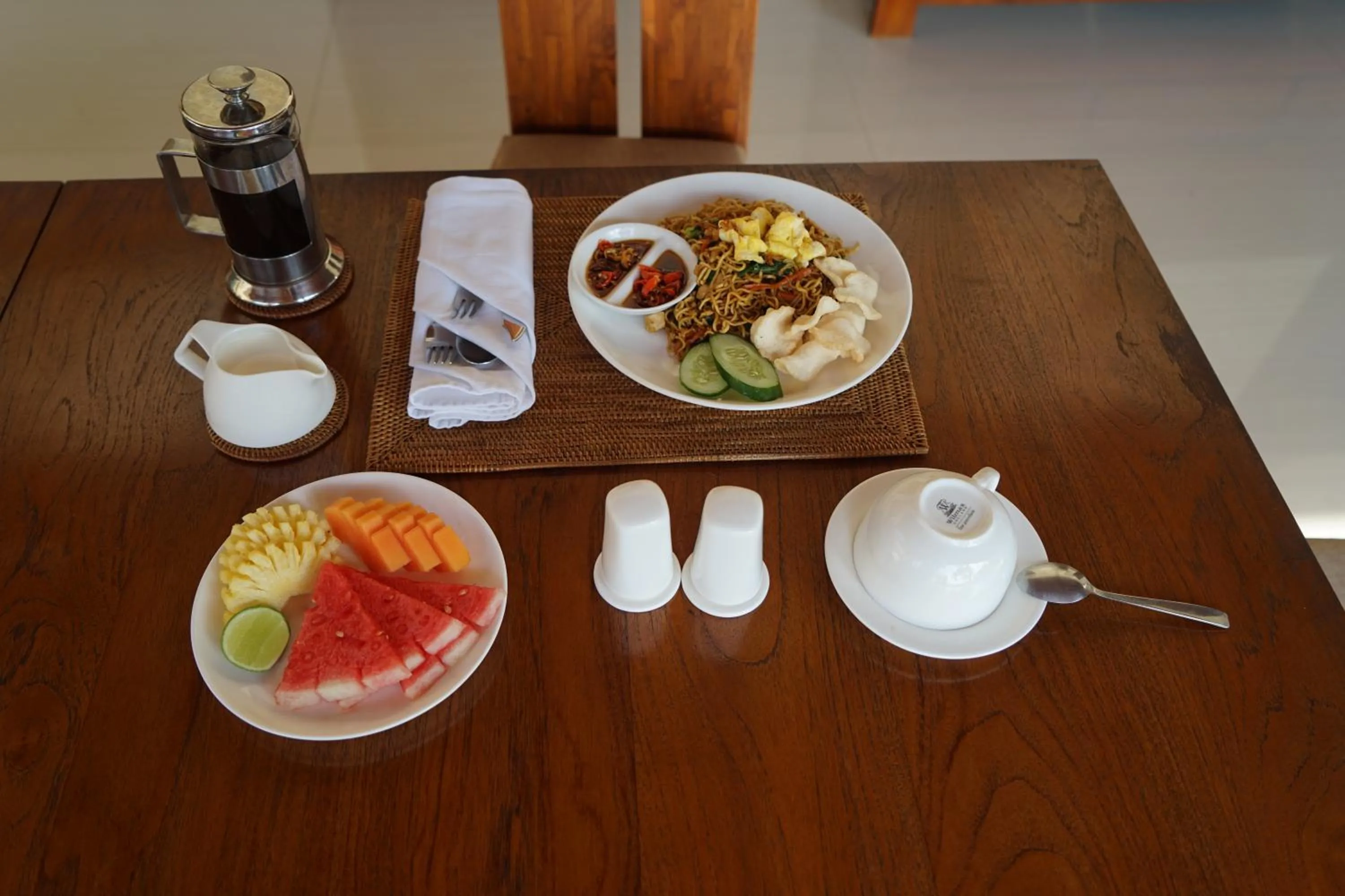 Breakfast in Santun Luxury Private Villas