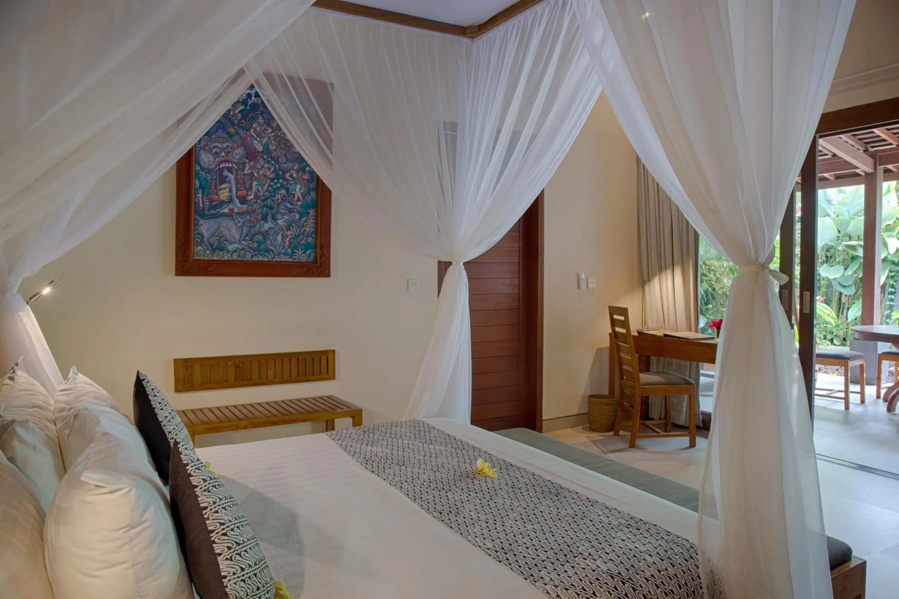 Bedroom, Bed in Santun Luxury Private Villas