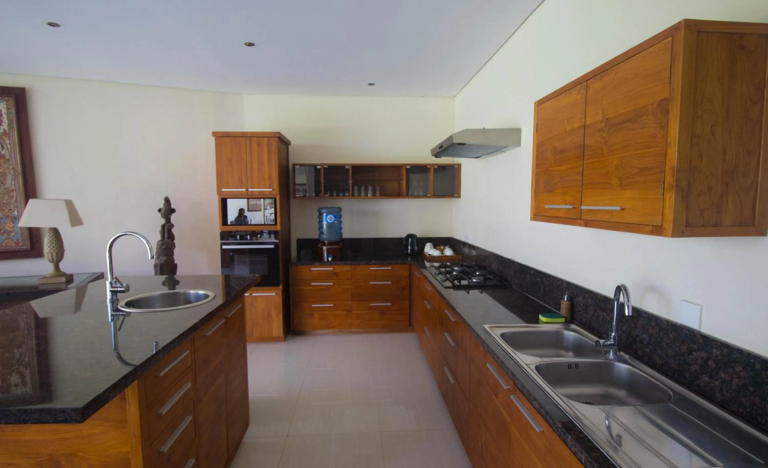 Kitchen or kitchenette in Santun Luxury Private Villas