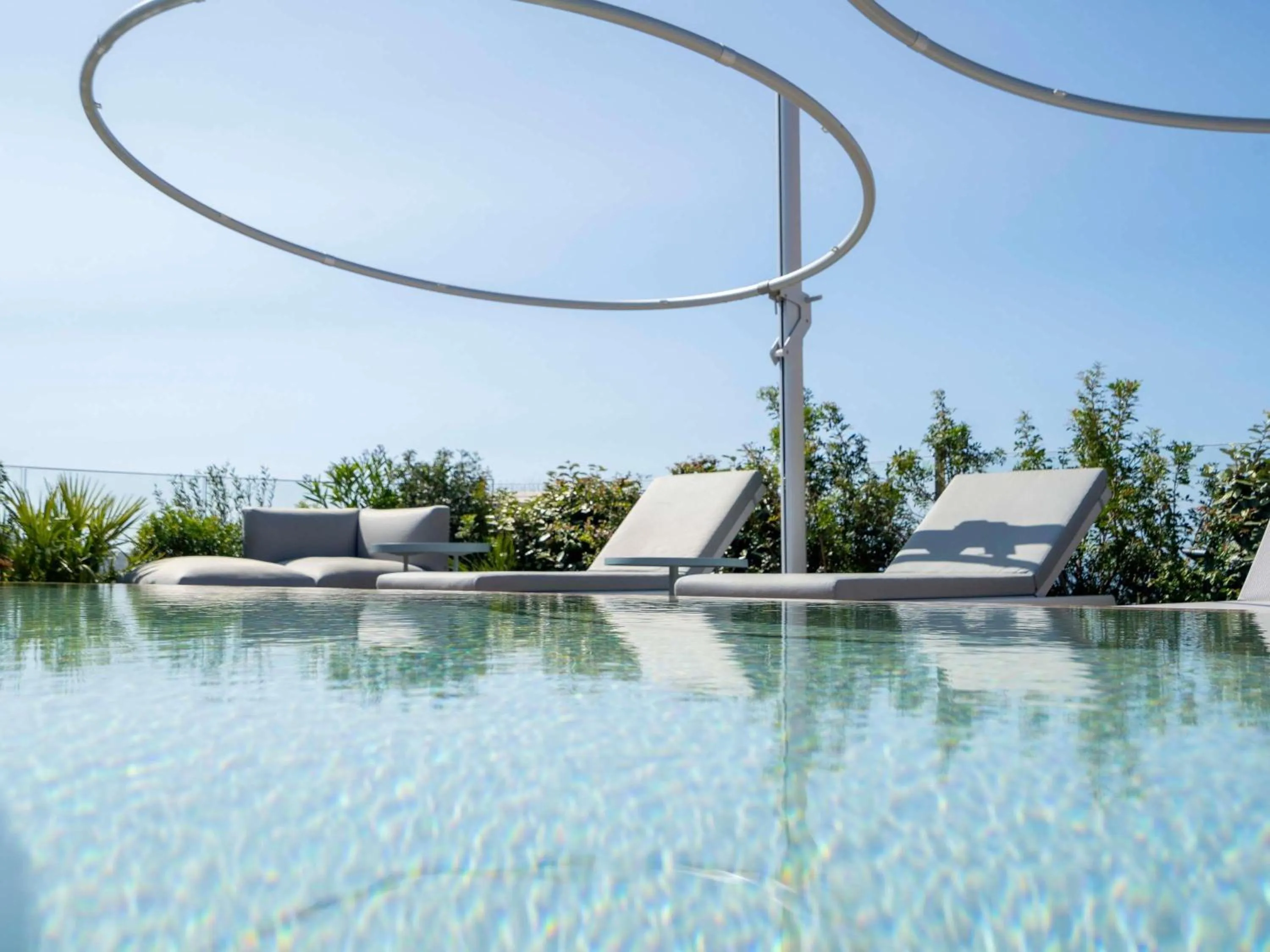 Pool view in Palazzo Tirso MGallery Cagliari