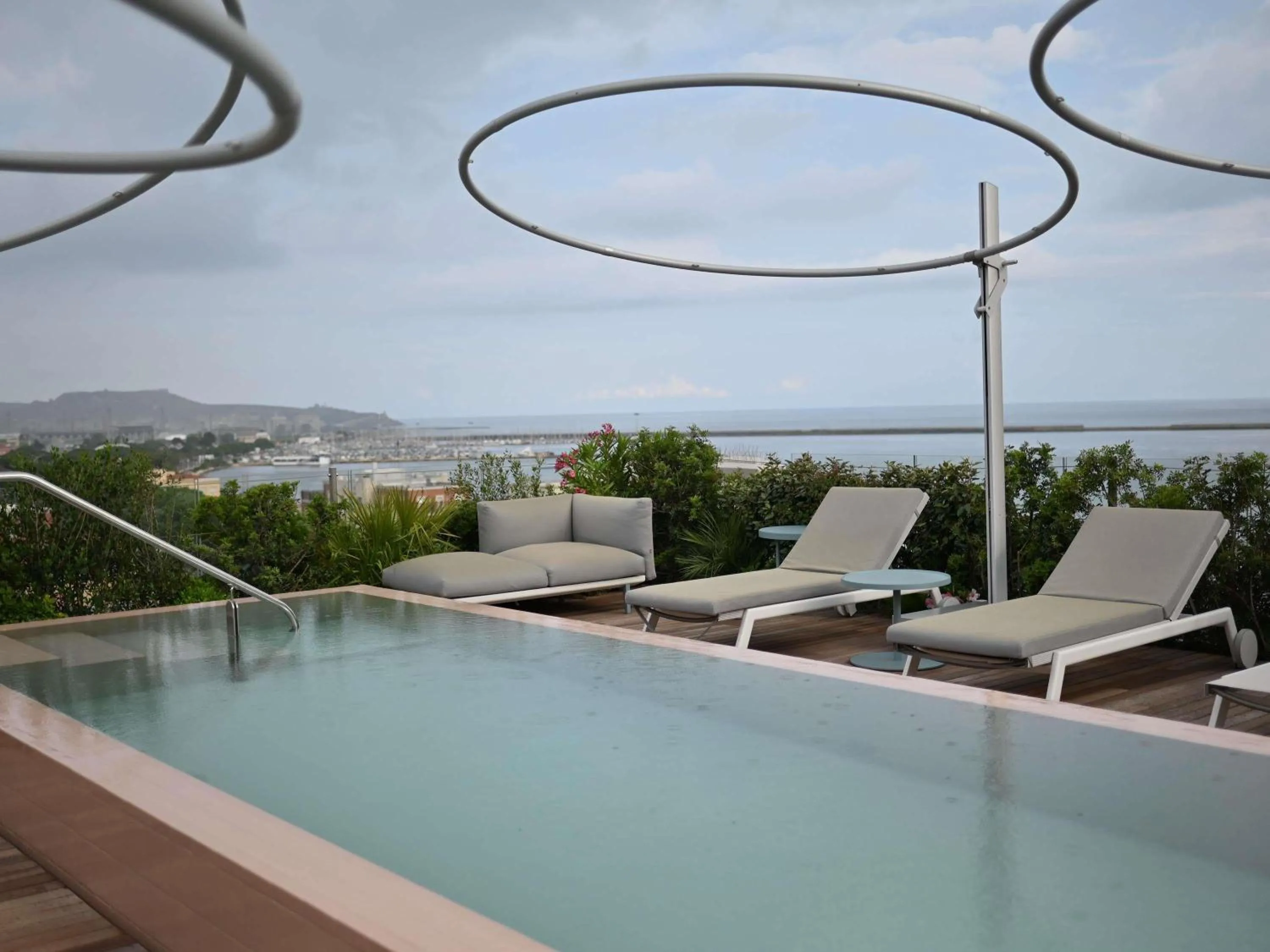 Pool view in Palazzo Tirso MGallery Cagliari