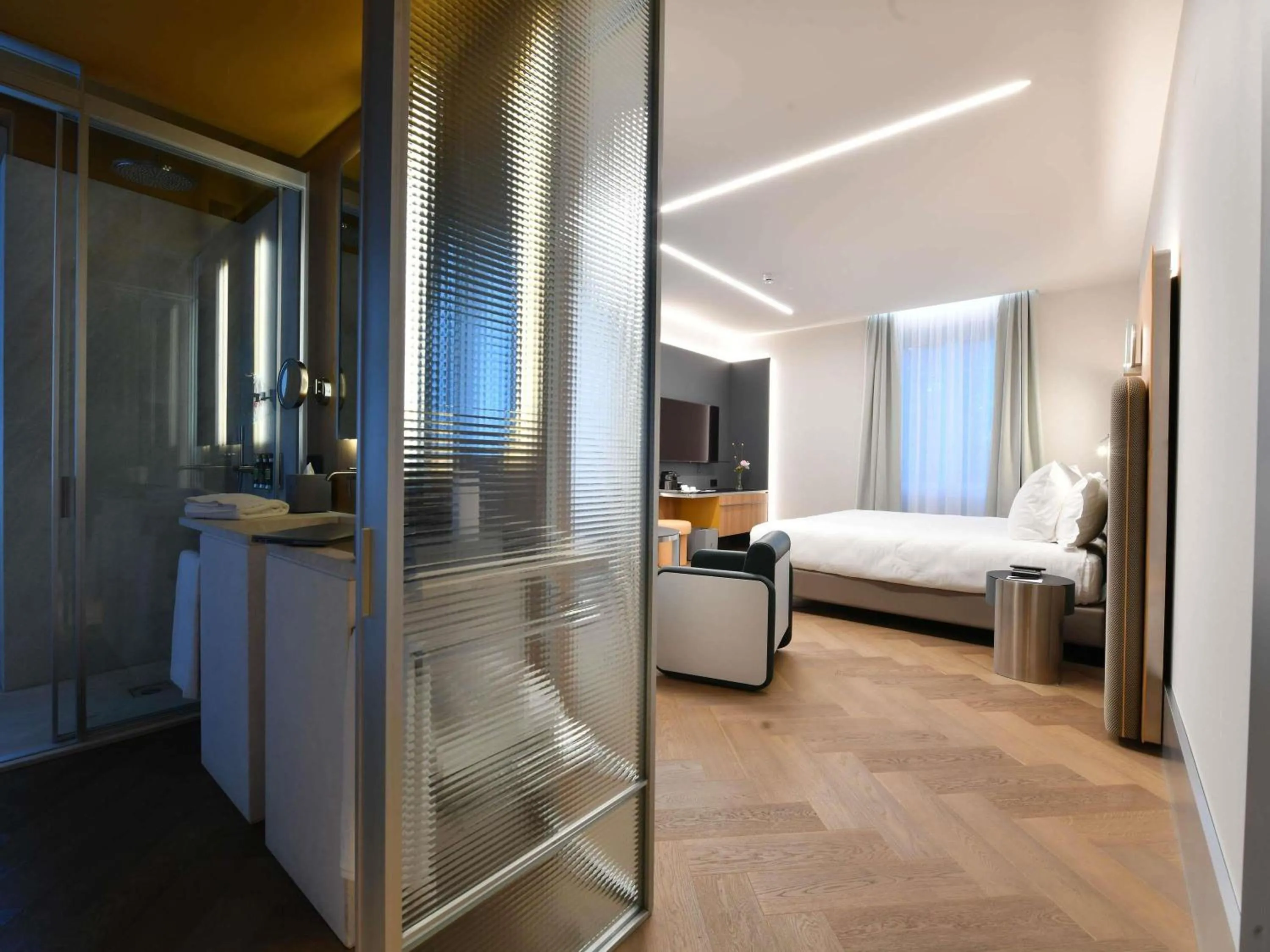 Bedroom, Bed in Palazzo Tirso MGallery Cagliari